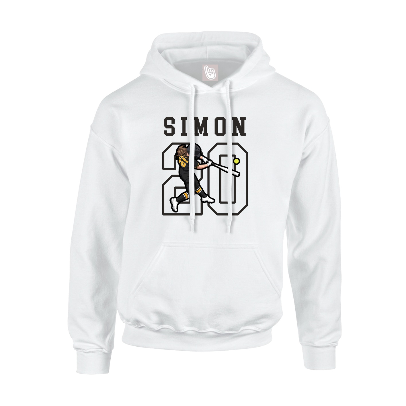 Youth Hoodie — Shirsey in White