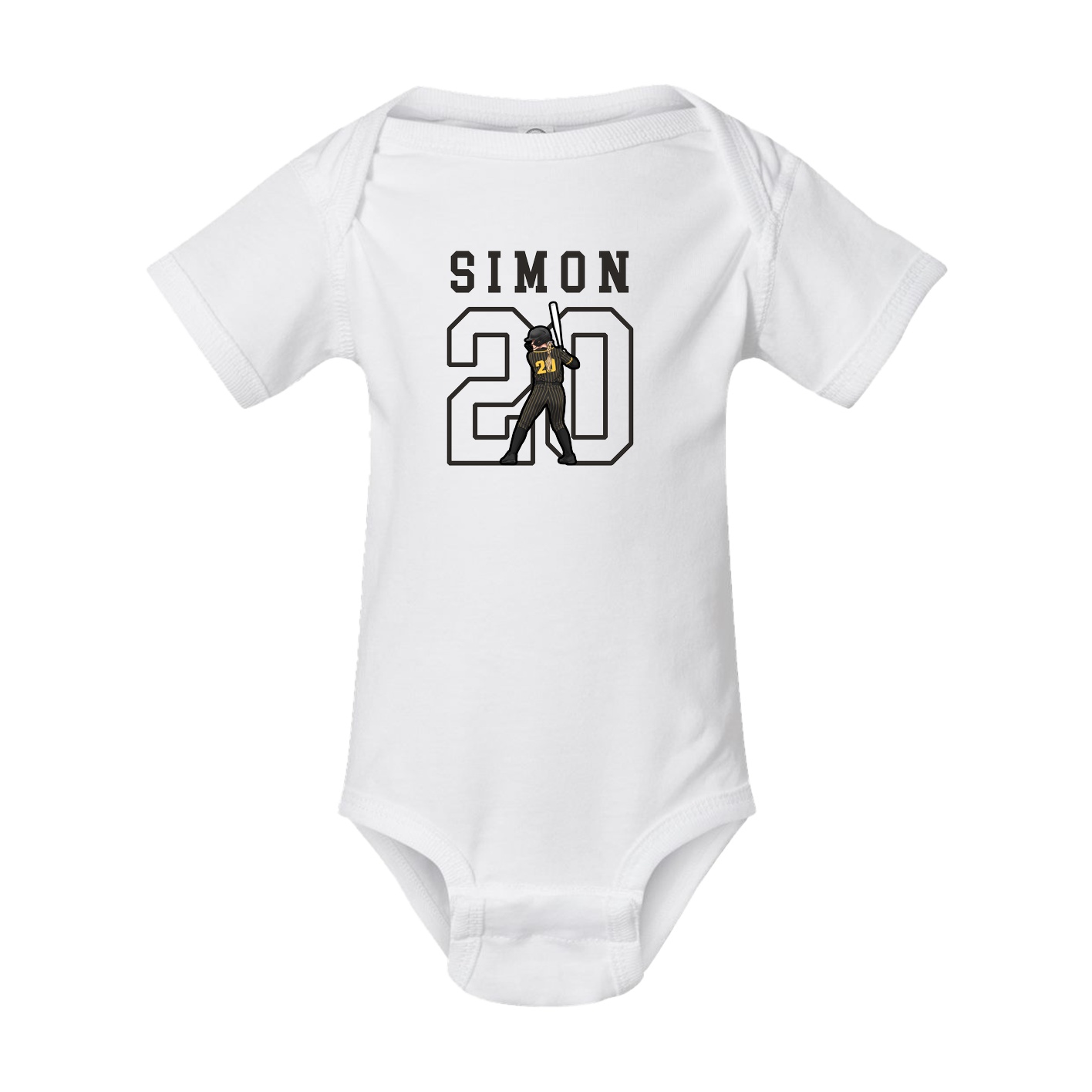 Baby Onesie — Shirsey in White