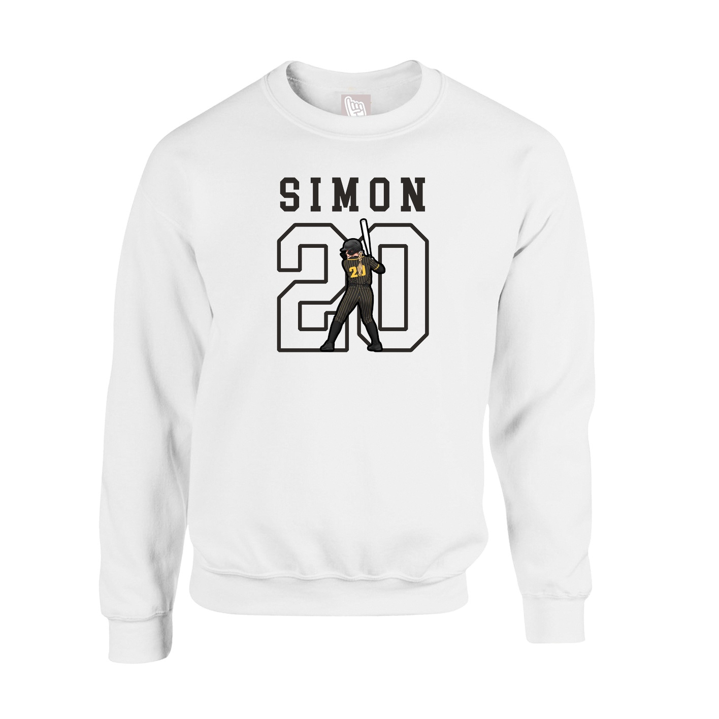 Fleece Crew — Shirsey in White