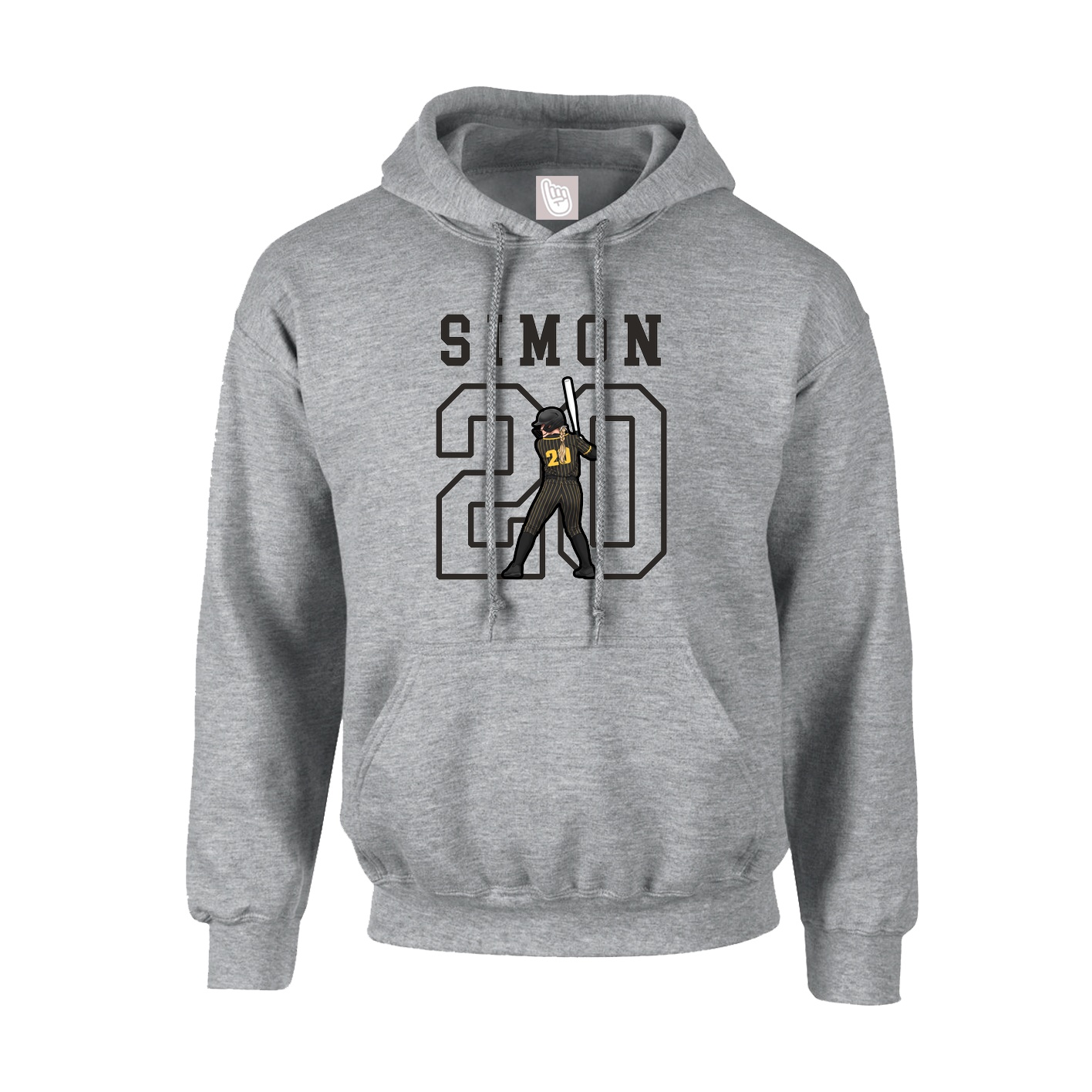 Youth Hoodie — Shirsey in Grey