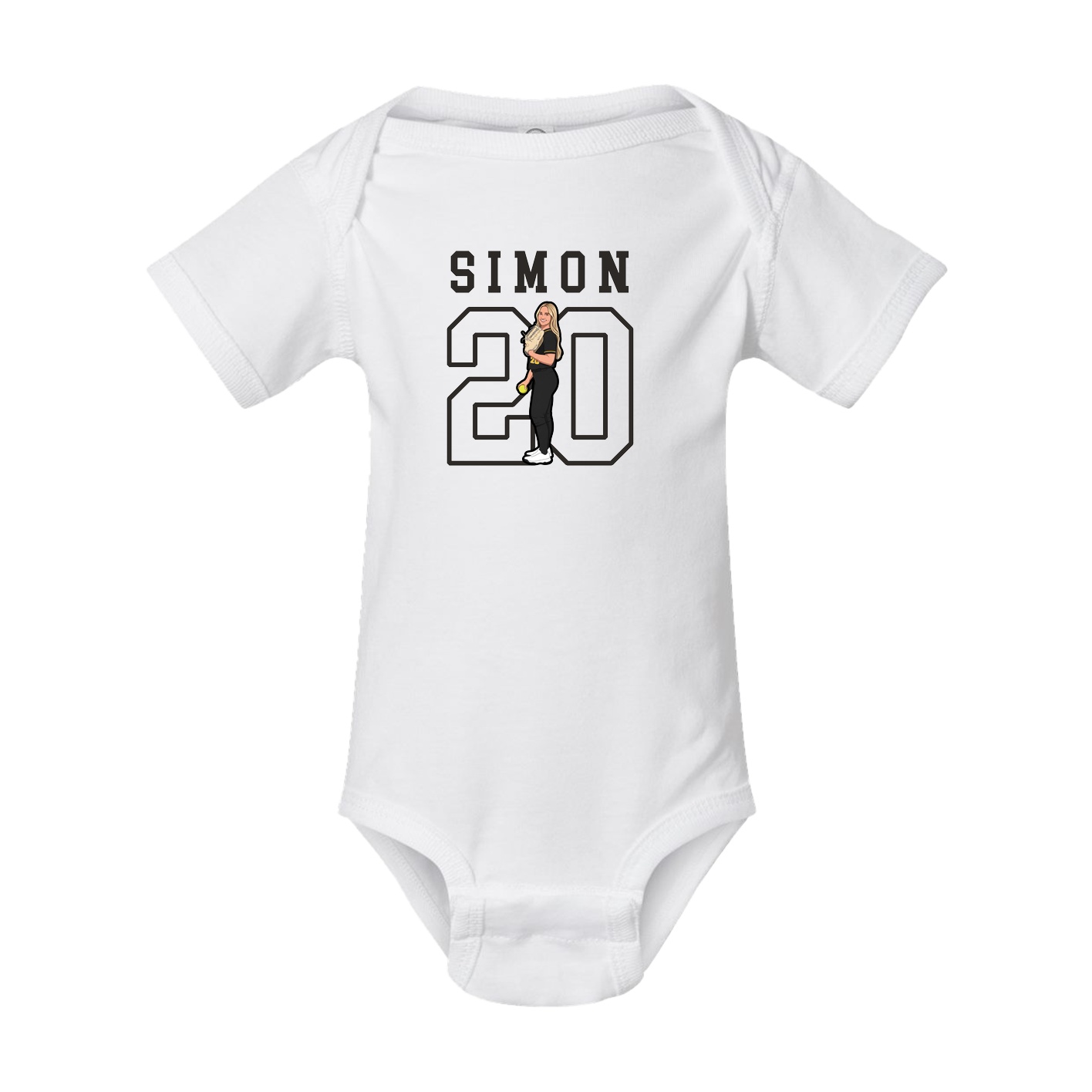 Baby Onesie — Shirsey in White