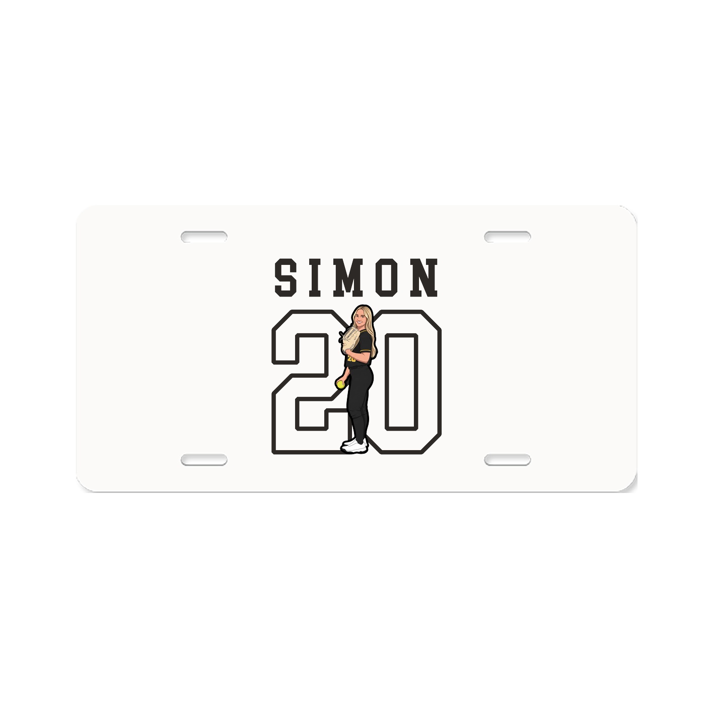 License Plate — Shirsey in Classic