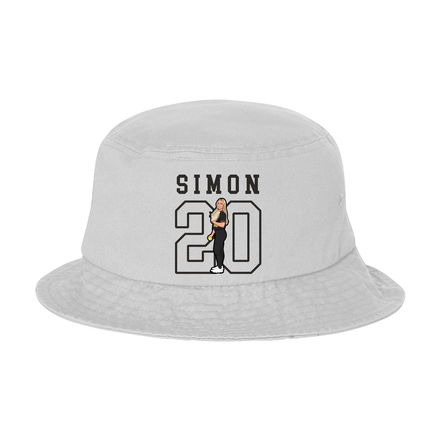 Bucket Cap — Shirsey in White
