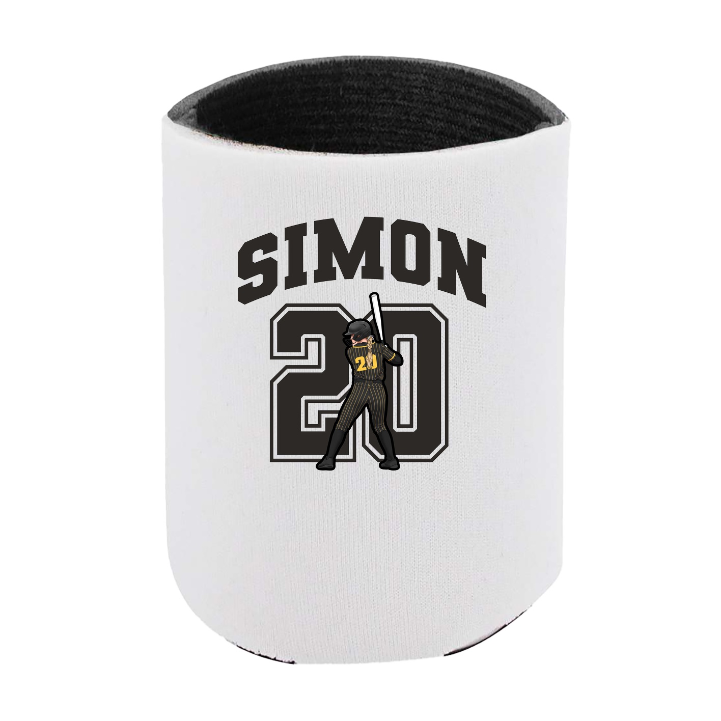 Can Holder — Number in White