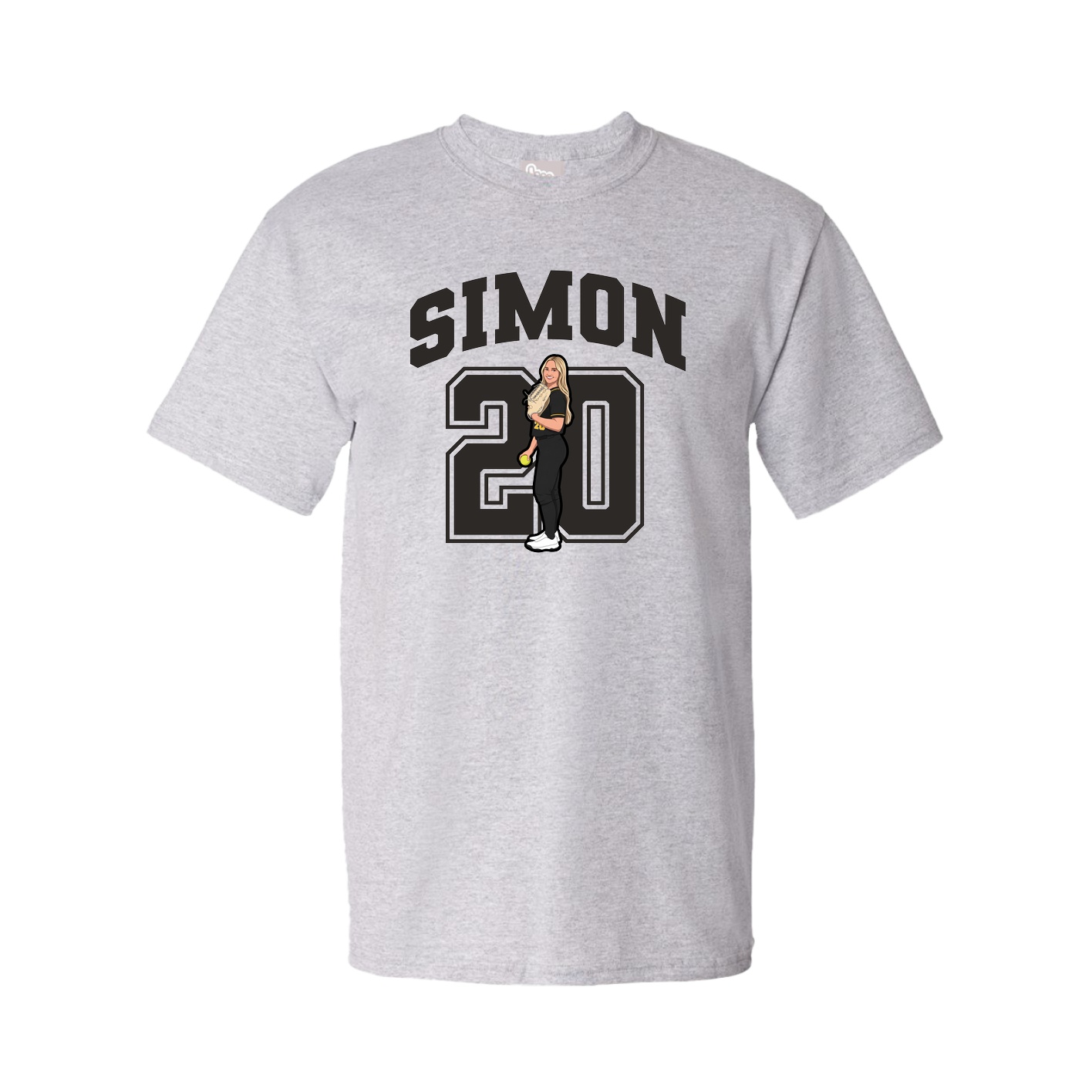 Tee — Number in Grey
