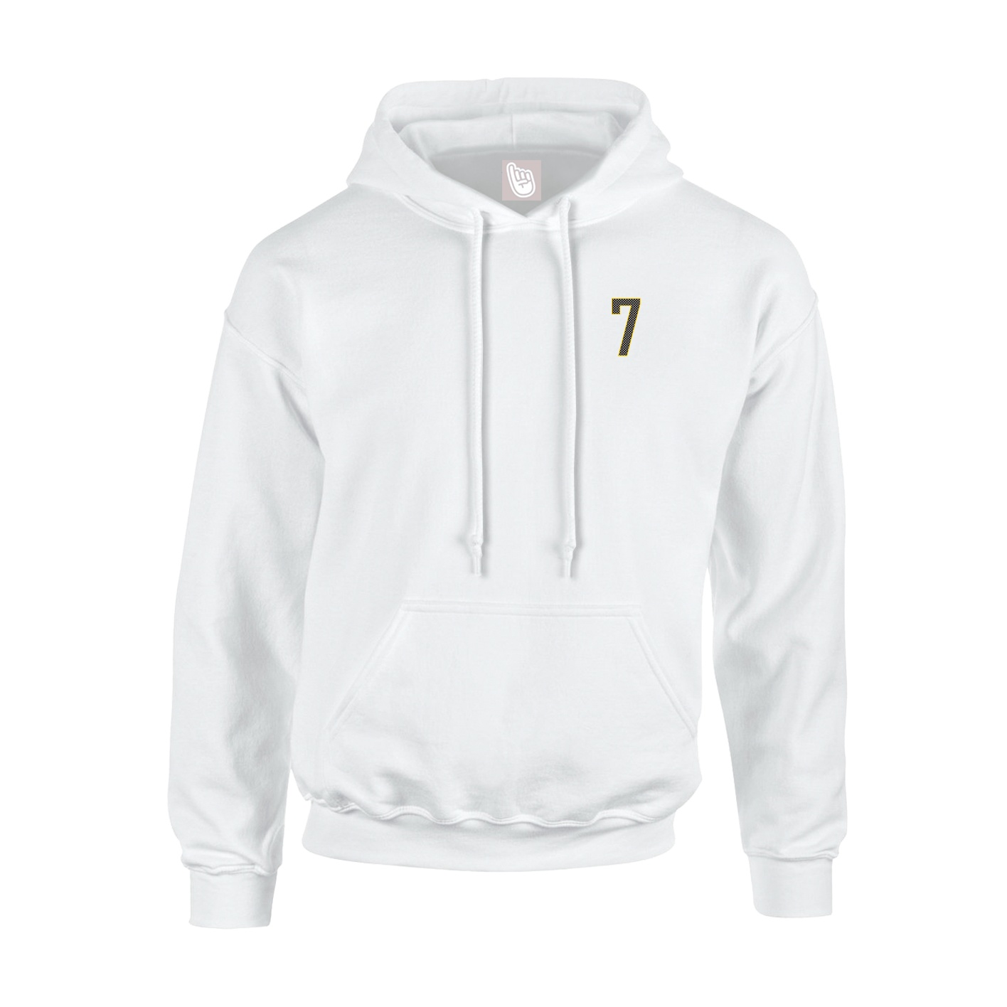 Youth Hoodie — Front Shirsy in White