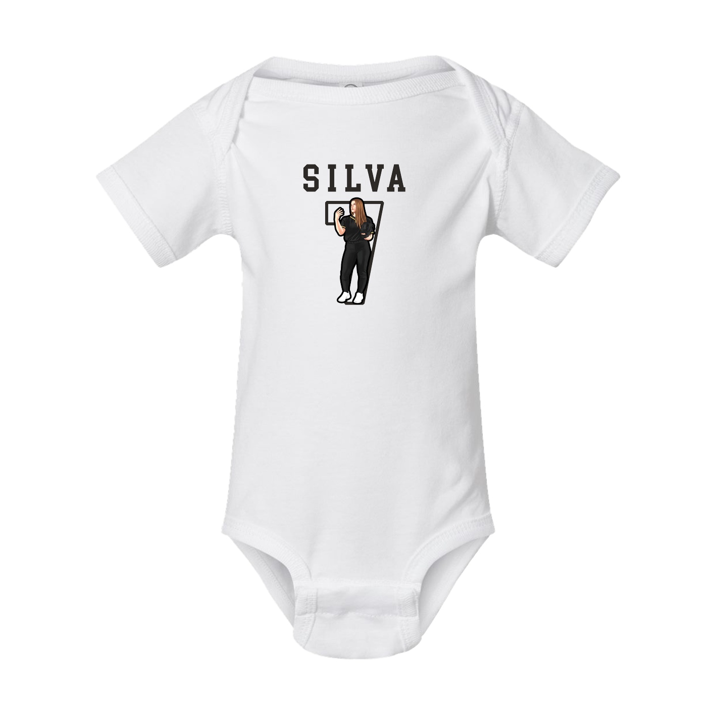 Baby Onesie — Shirsey in White