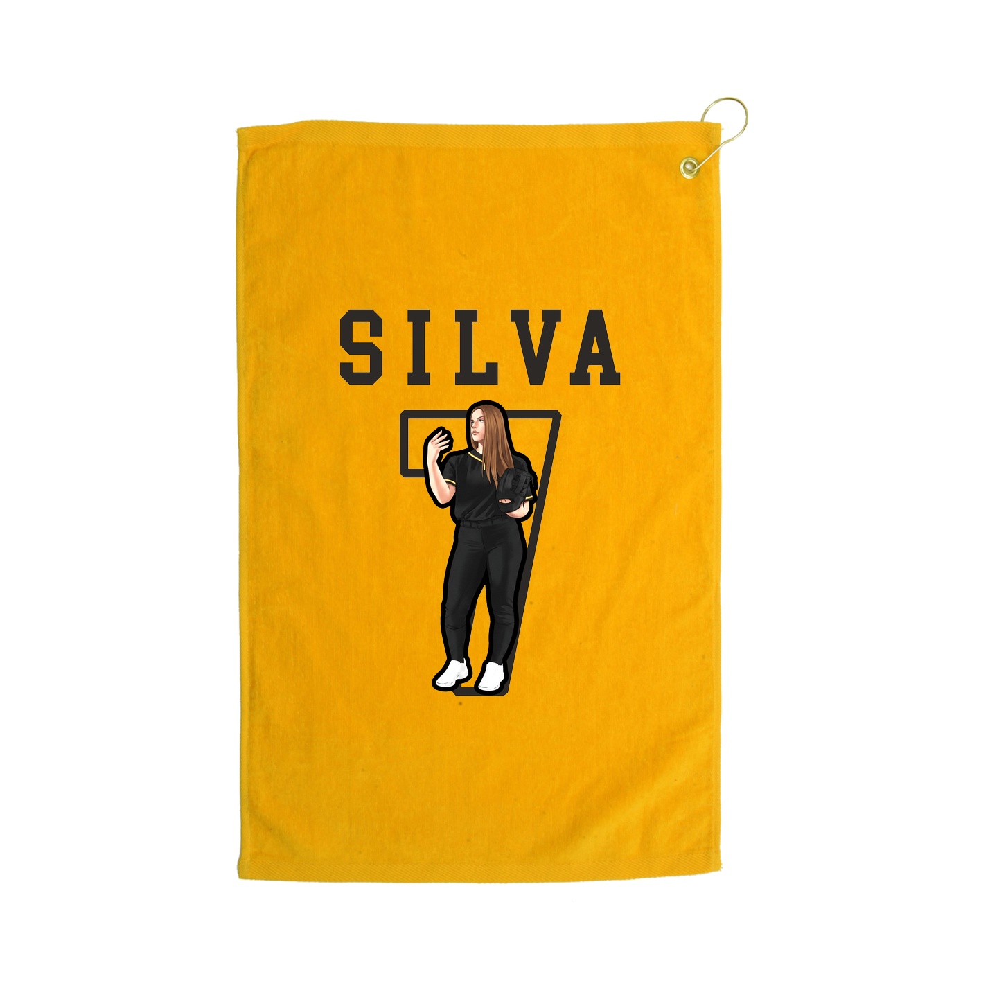 Golf Towel — Shirsey in Gold