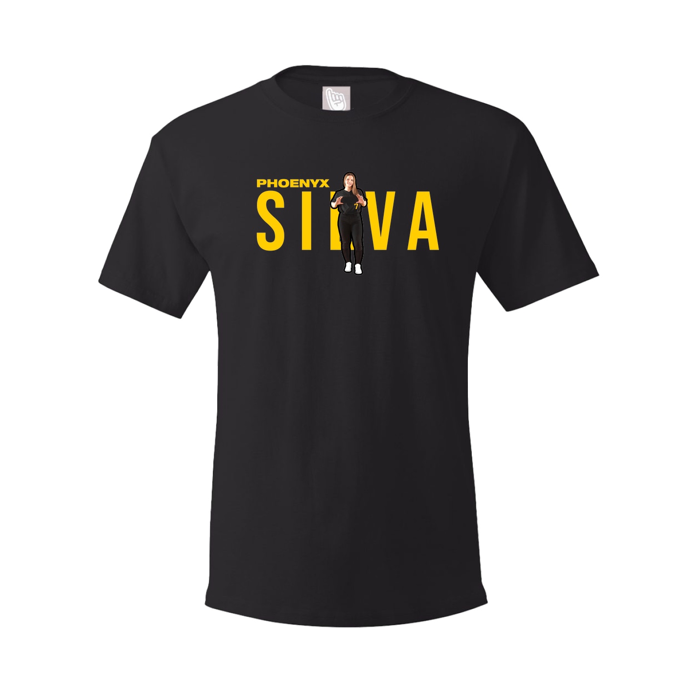 Tee — Player Name in Black