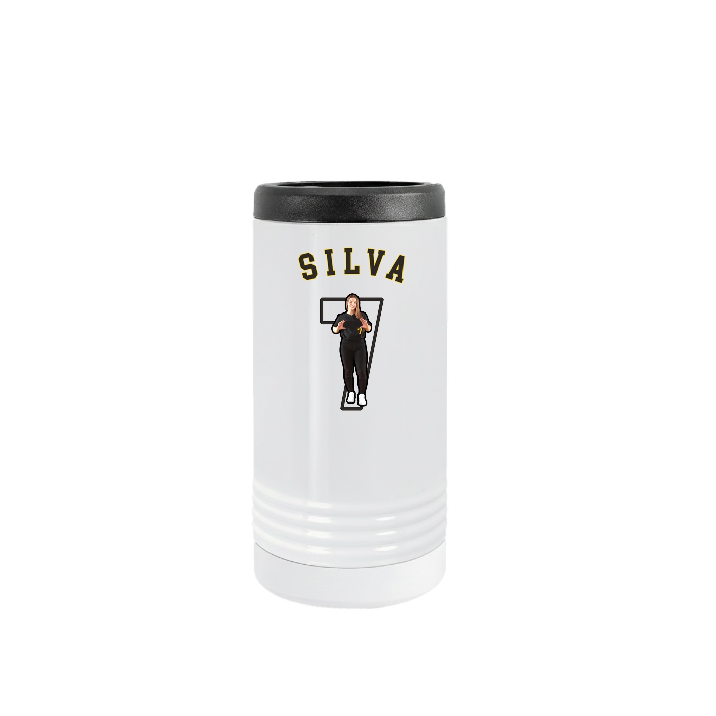 Slim Beverage Holder — Shirsey Arch in White