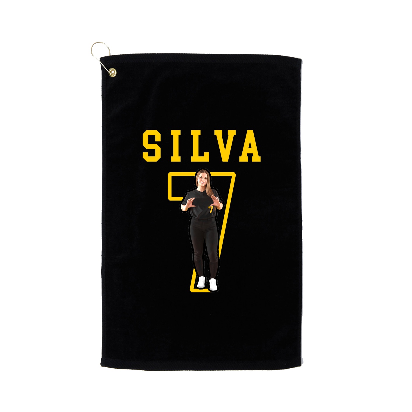 Golf Towel — Shirsey in Black
