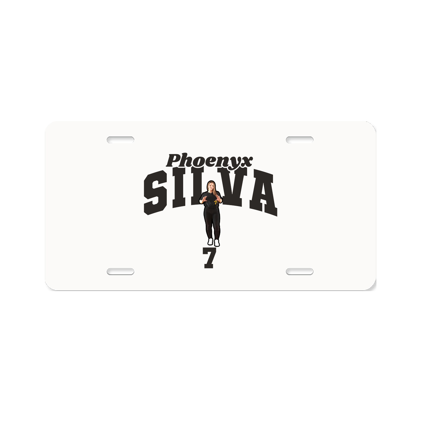 License Plate — Signature Arch in Classic