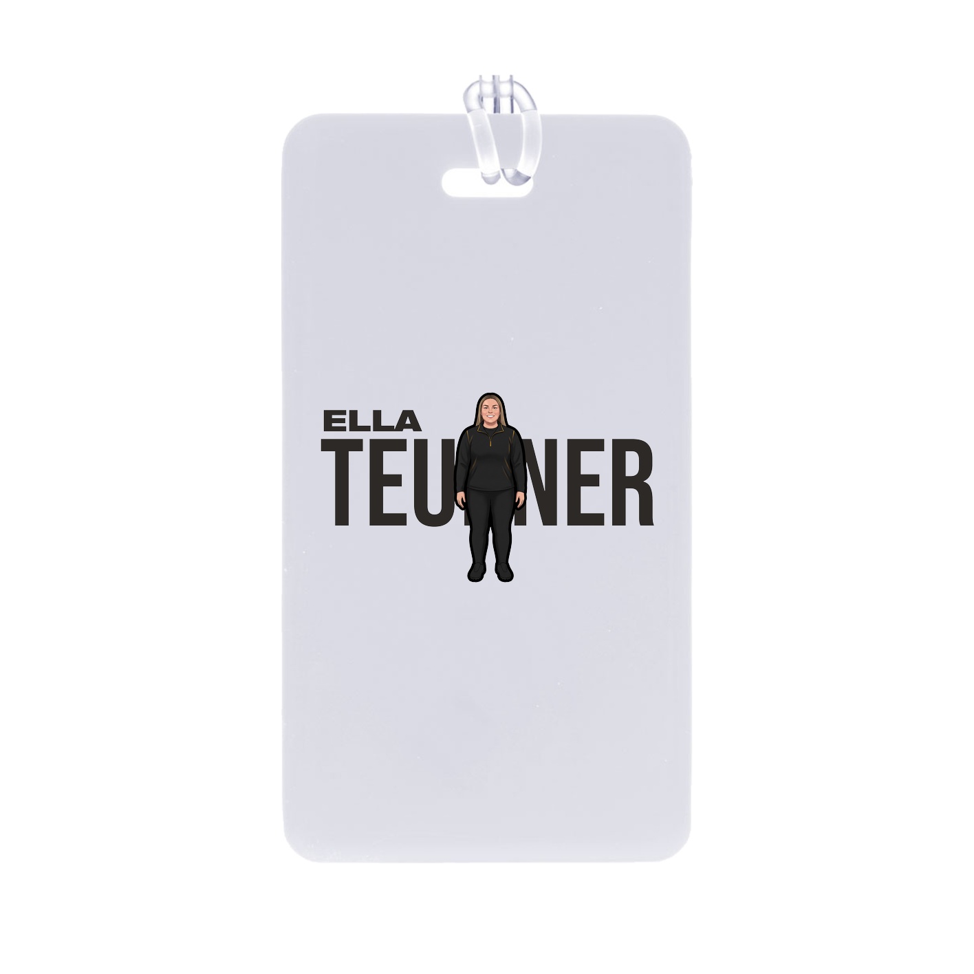 Bag Tag — Player Name in Classic