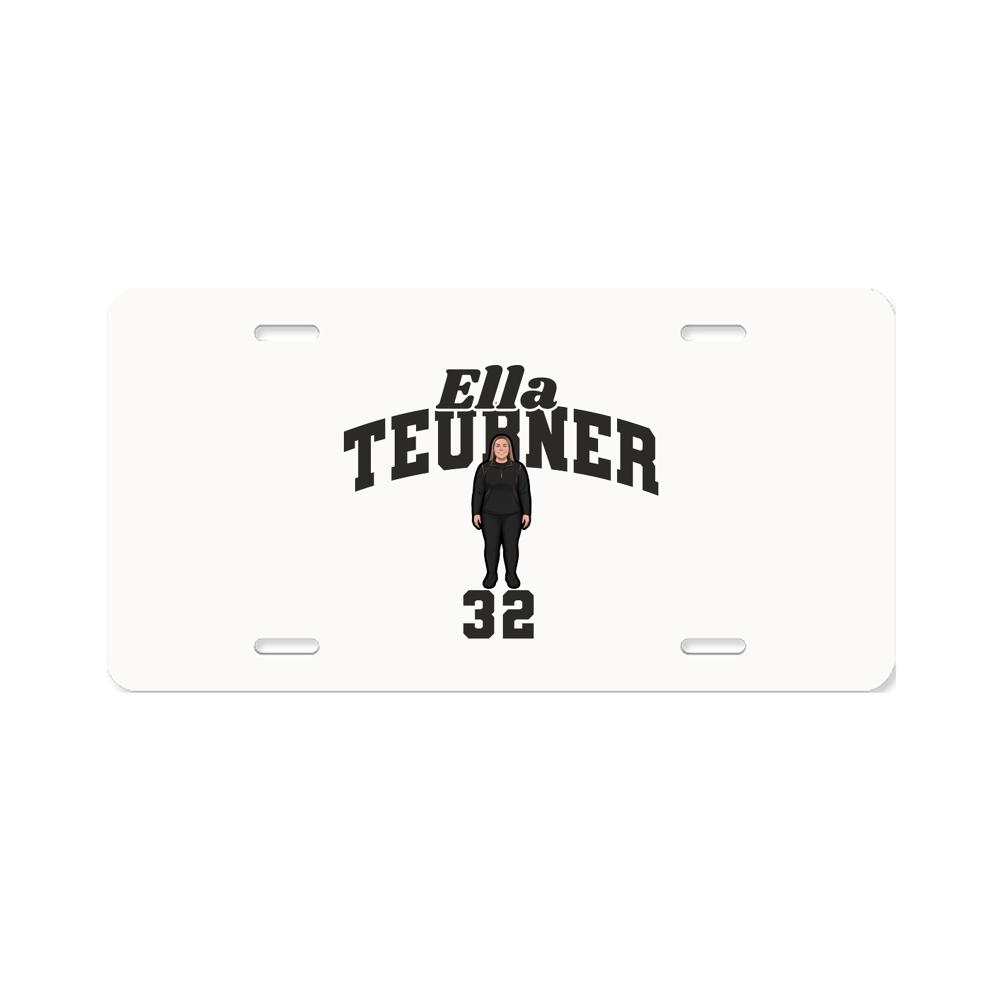 License Plate — Signature Arch in Classic