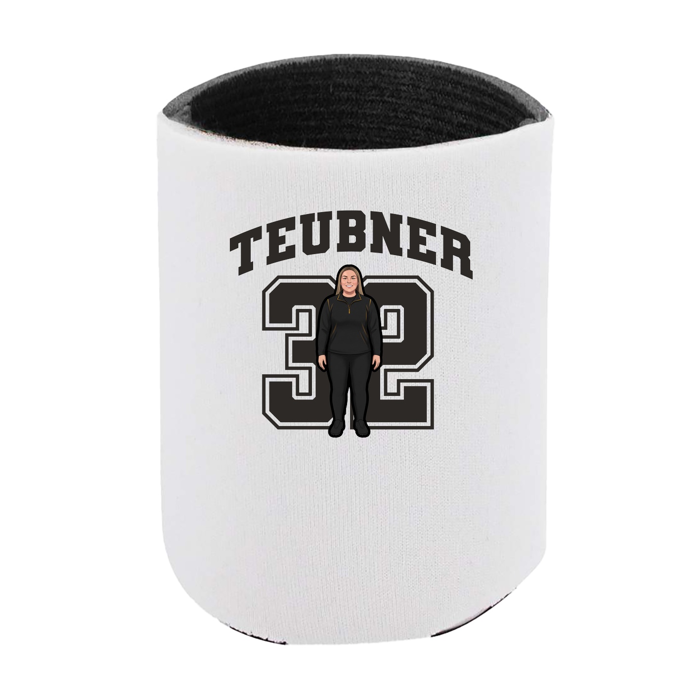 Can Holder — Number in White