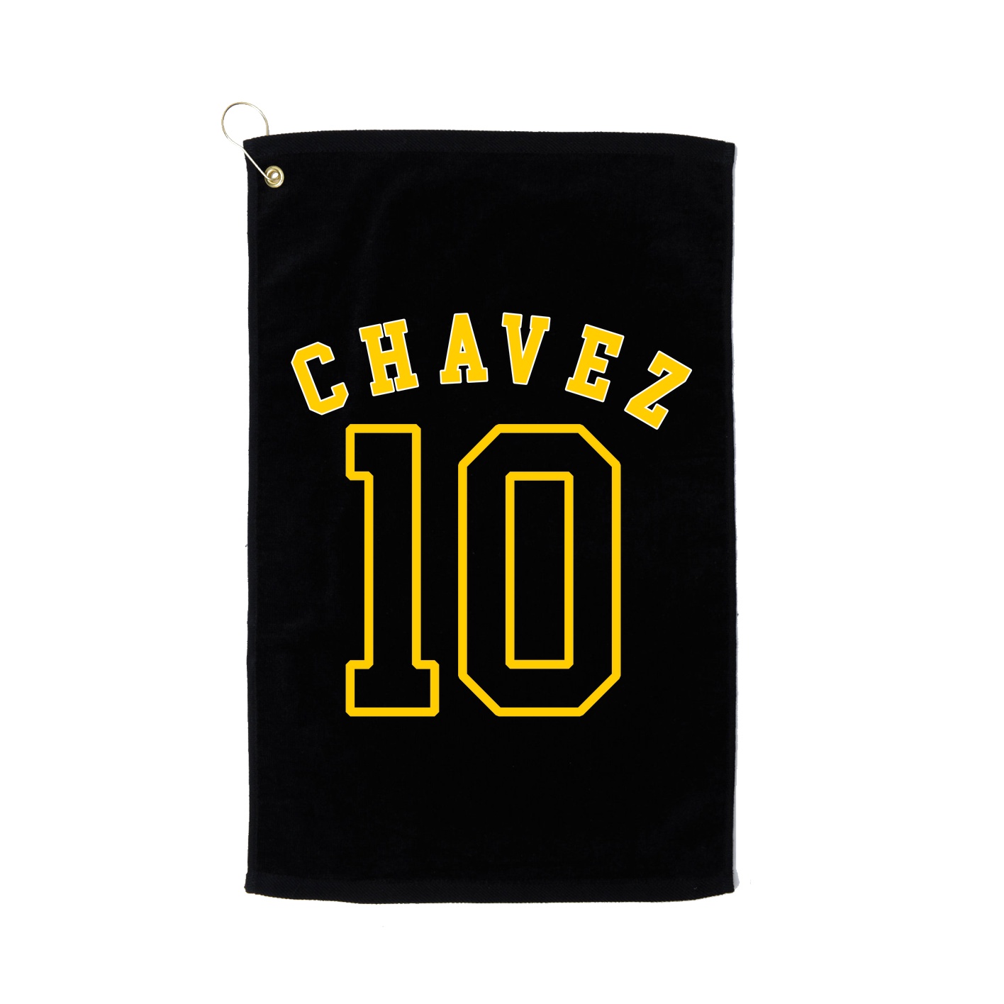 Golf Towel — Shirsey Arch in Black