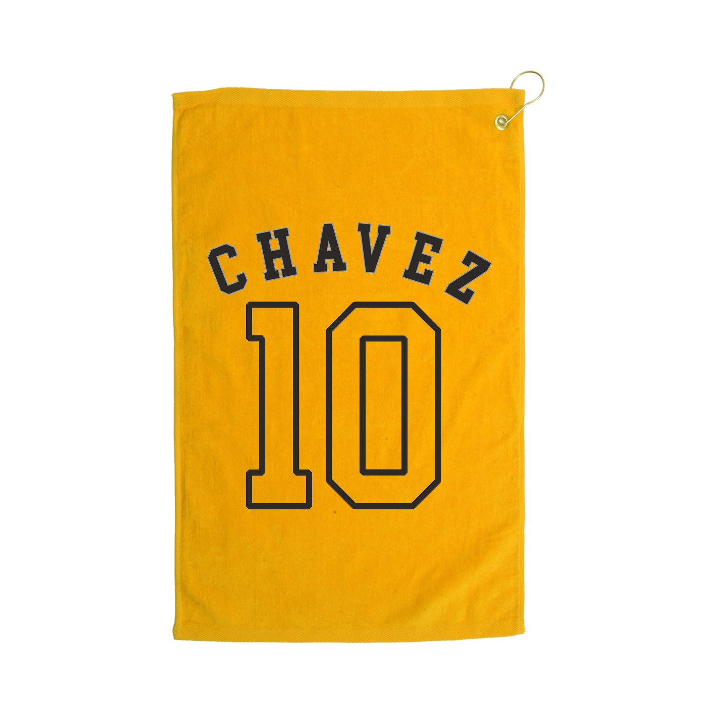 Golf Towel — Shirsey Arch in Gold