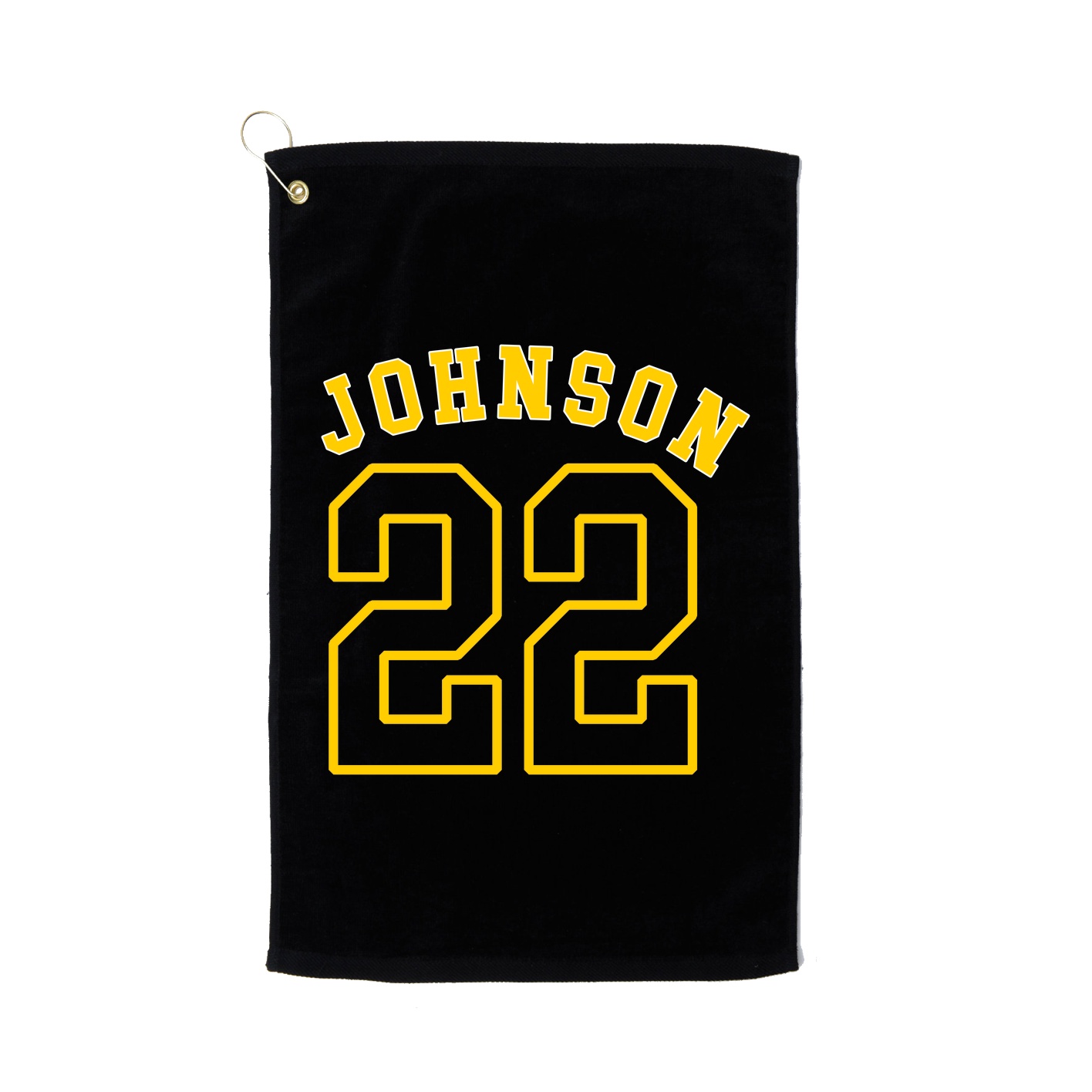 Golf Towel — Shirsey Arch in Black
