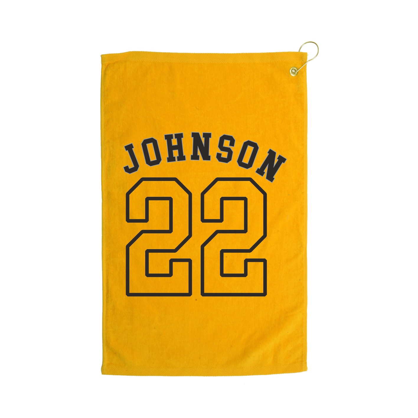 Golf Towel — Shirsey Arch in Gold