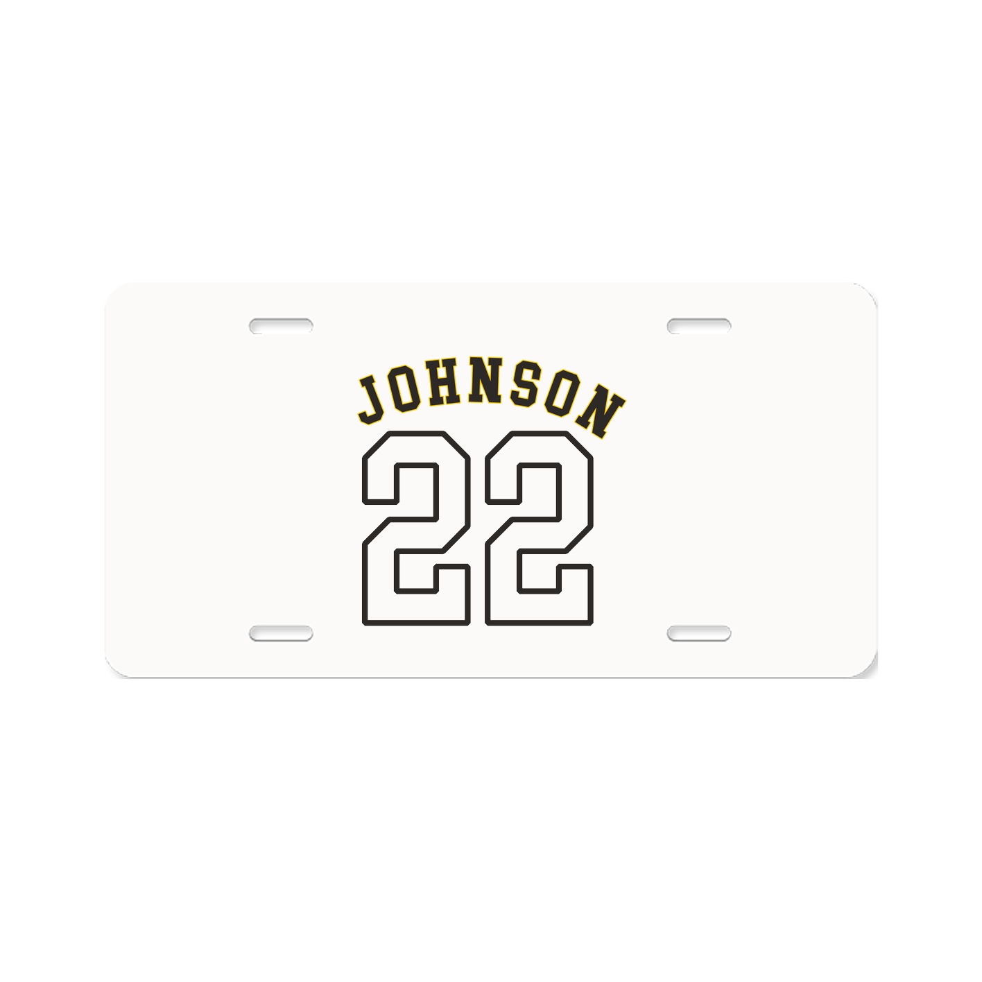License Plate — Shirsey Arch in Classic