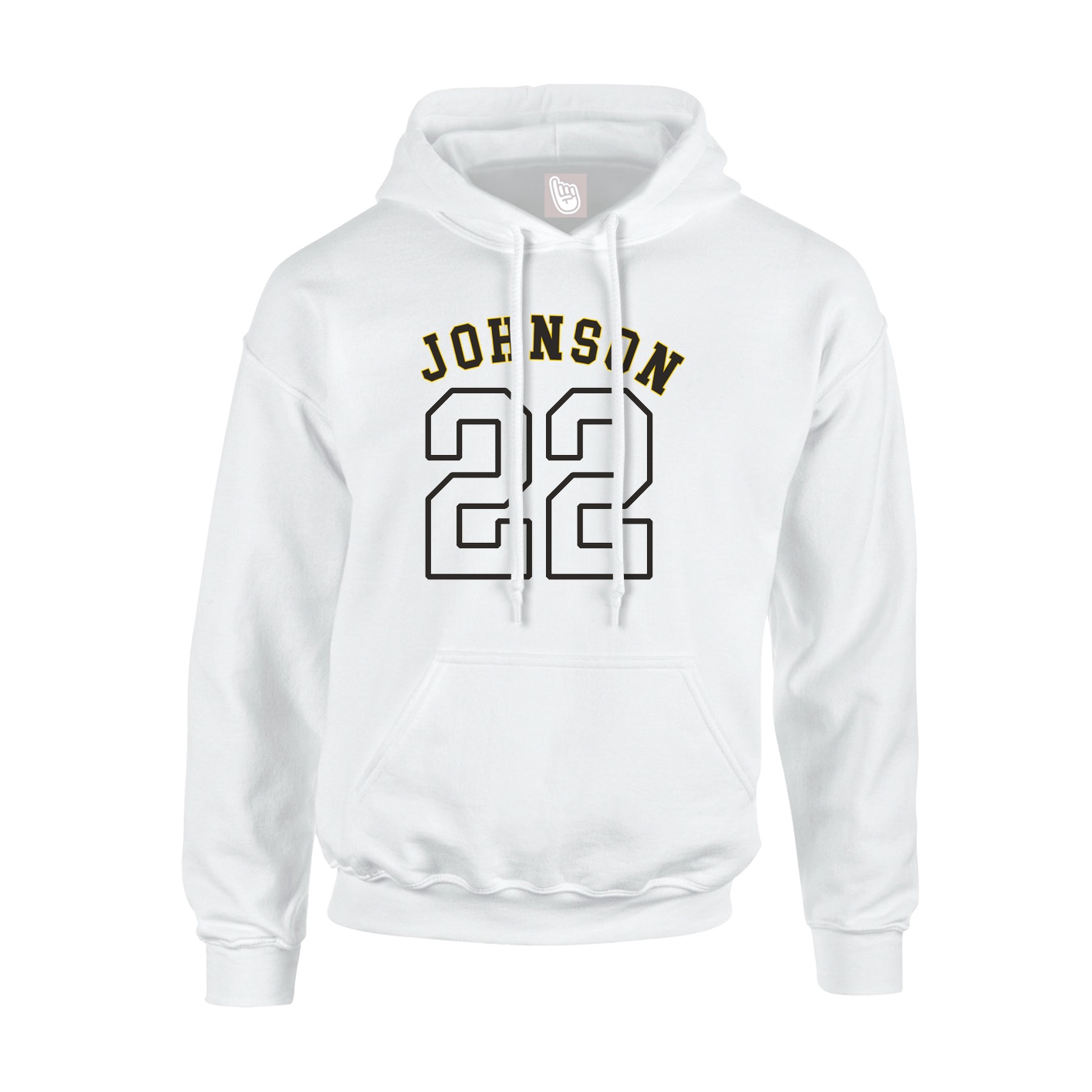Hoodie — Shirsey Arch in White