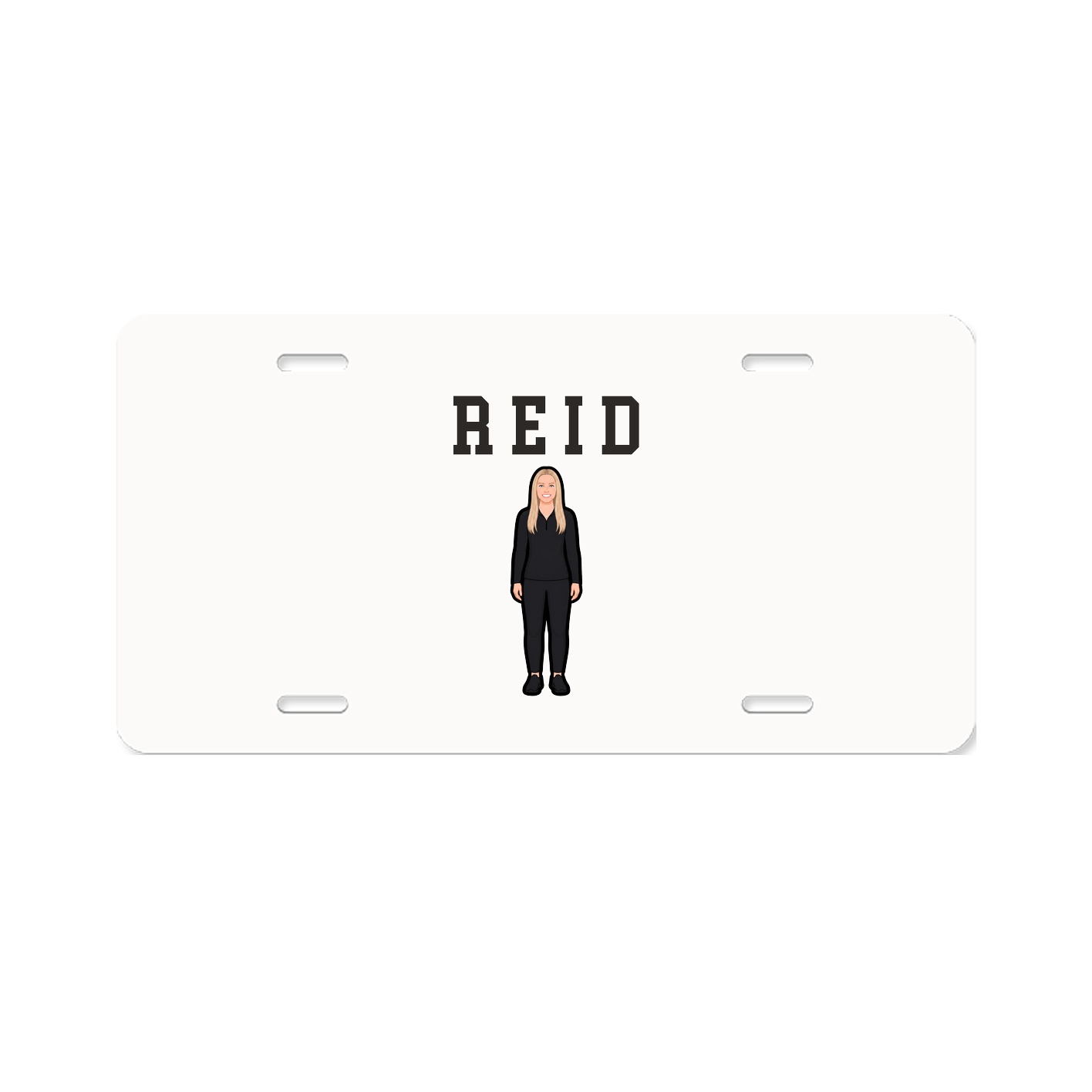 License Plate — Shirsey in Classic