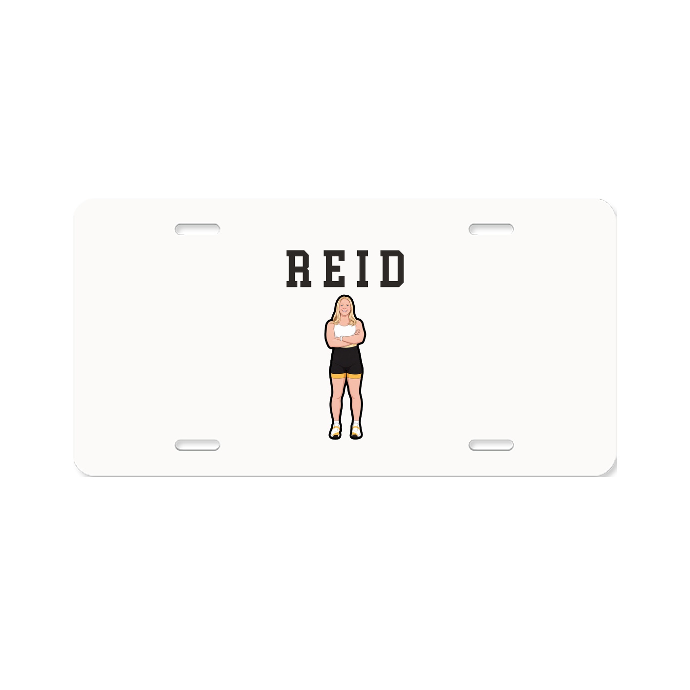 License Plate — Shirsey in Classic