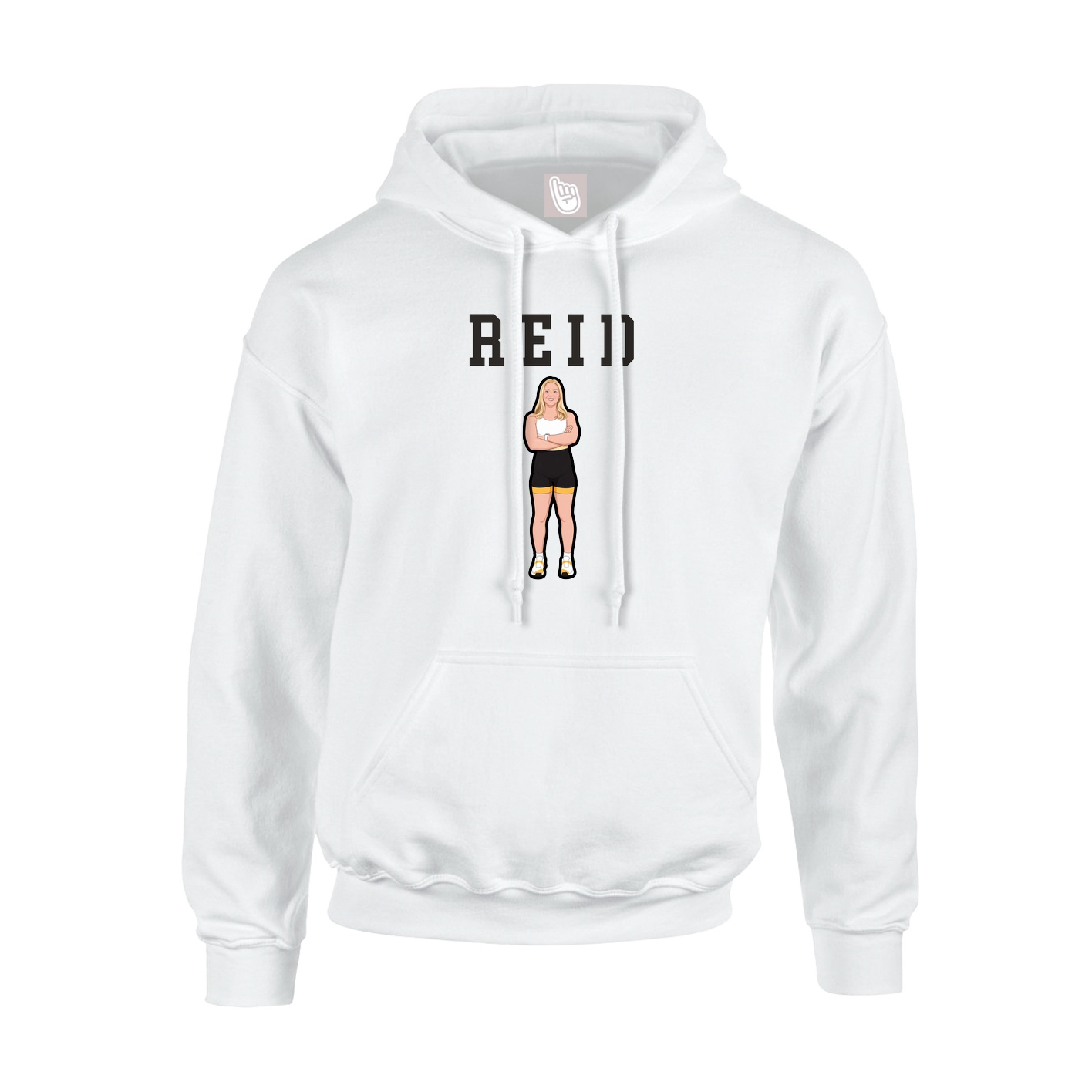 Youth Hoodie — Shirsey in White