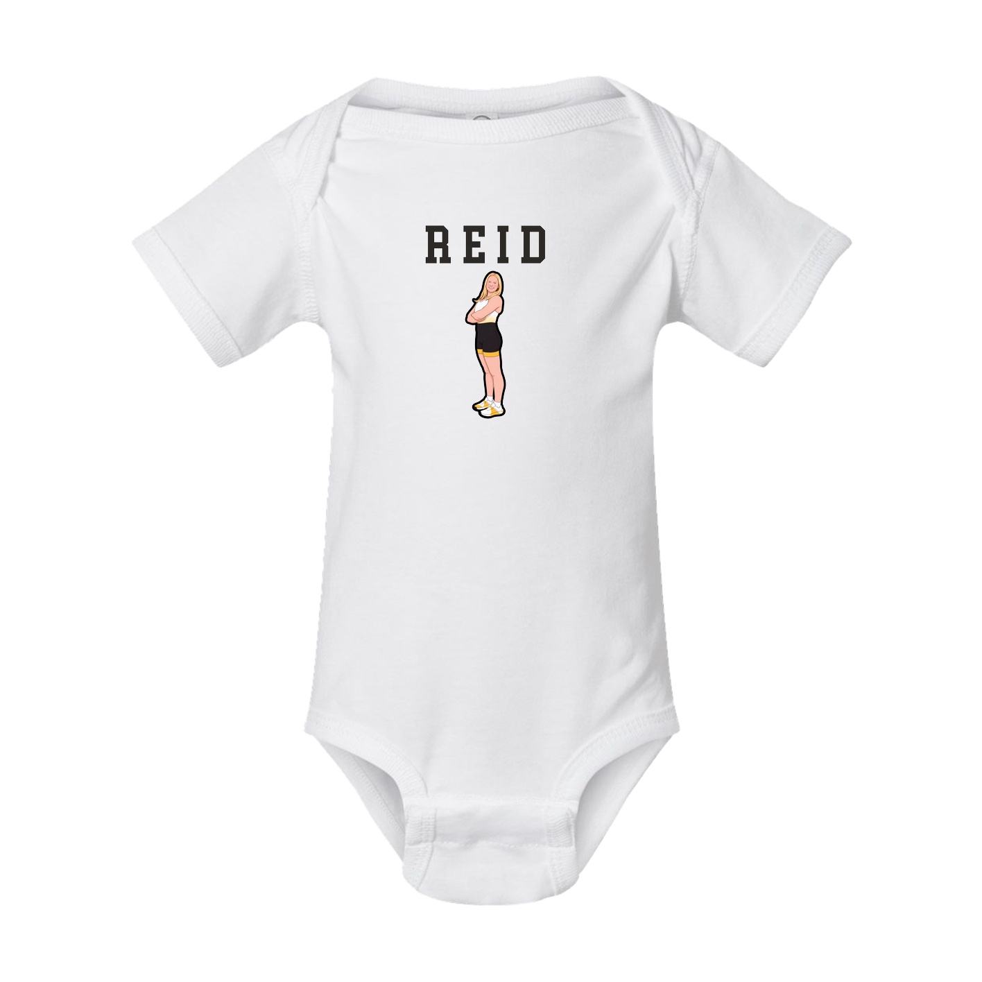 Baby Onesie — Shirsey in White