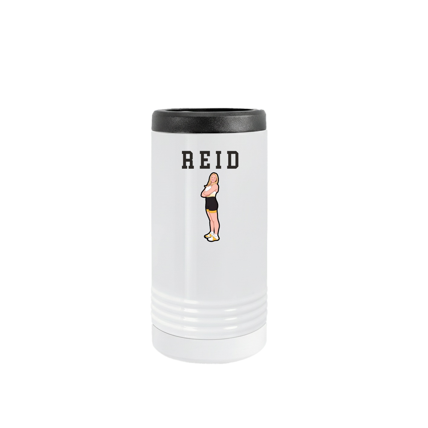 Slim Beverage Holder — Shirsey in White