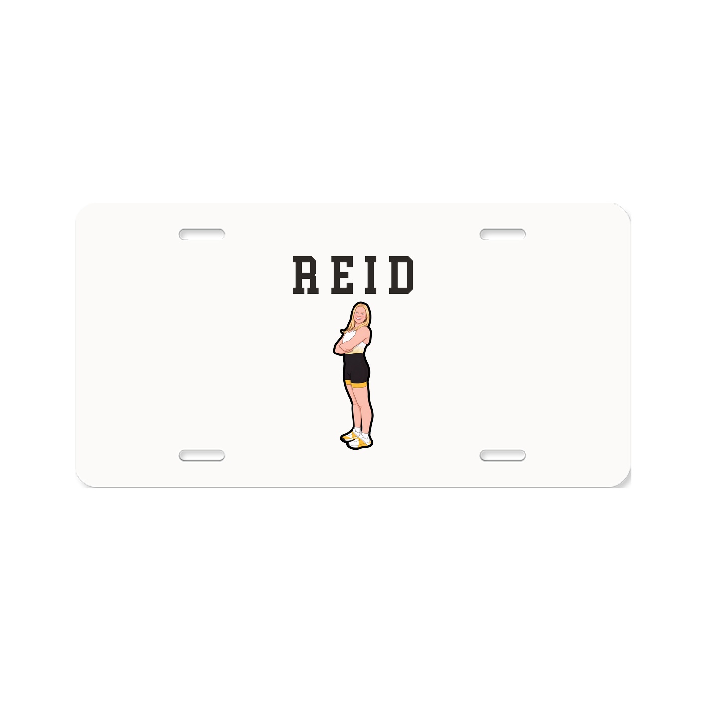 License Plate — Shirsey in Classic