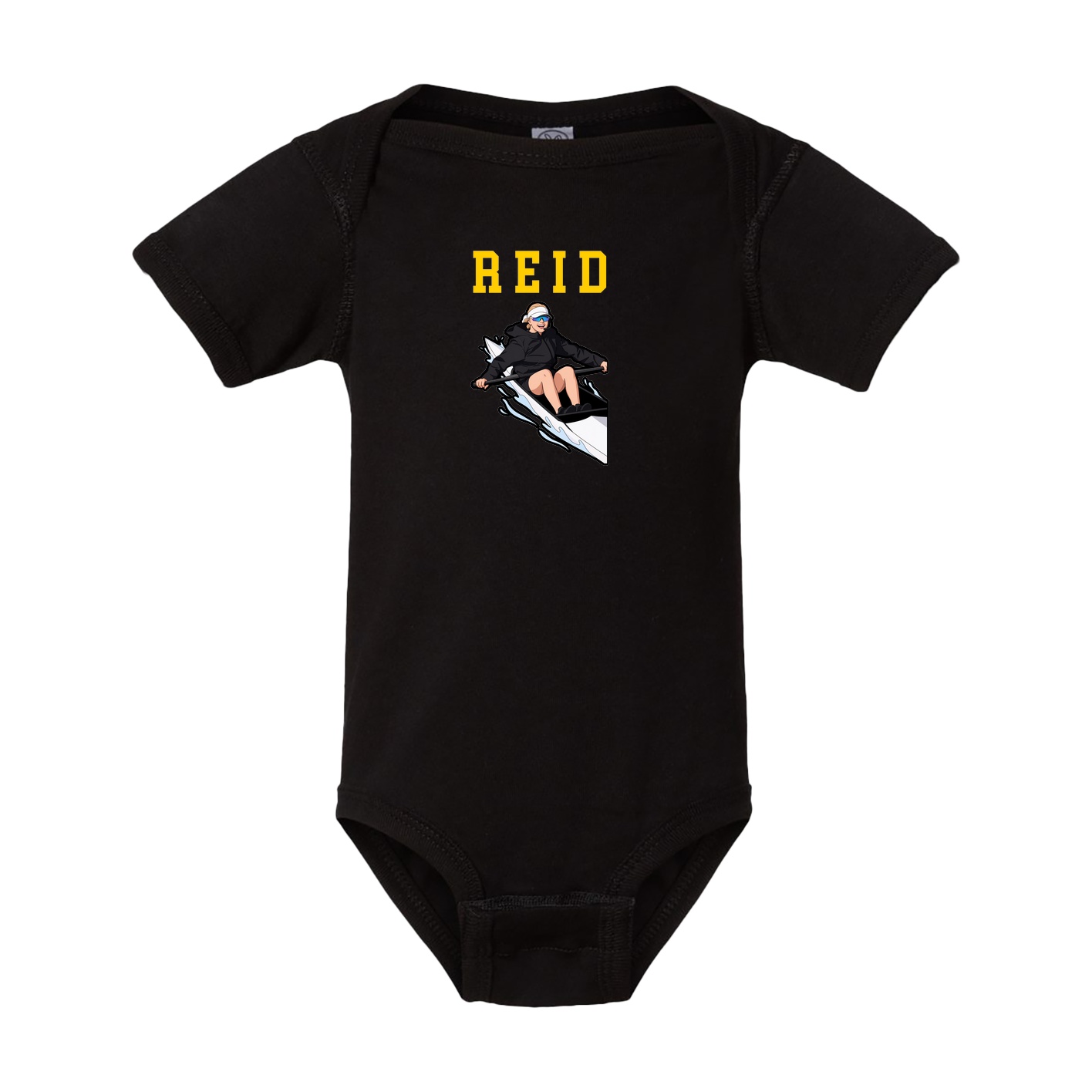 Baby Onesie — Shirsey in Black