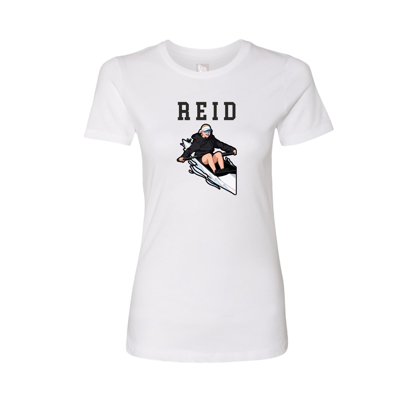 Fitted Women's Tee — Shirsey in White
