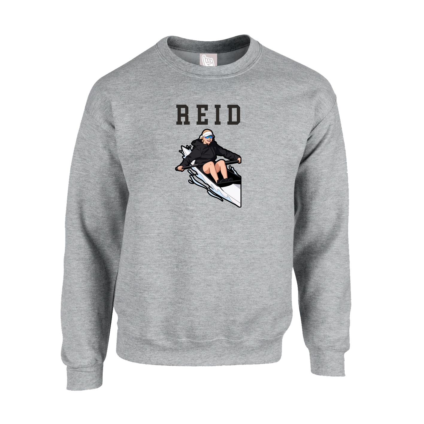 Fleece Crew — Shirsey in Grey
