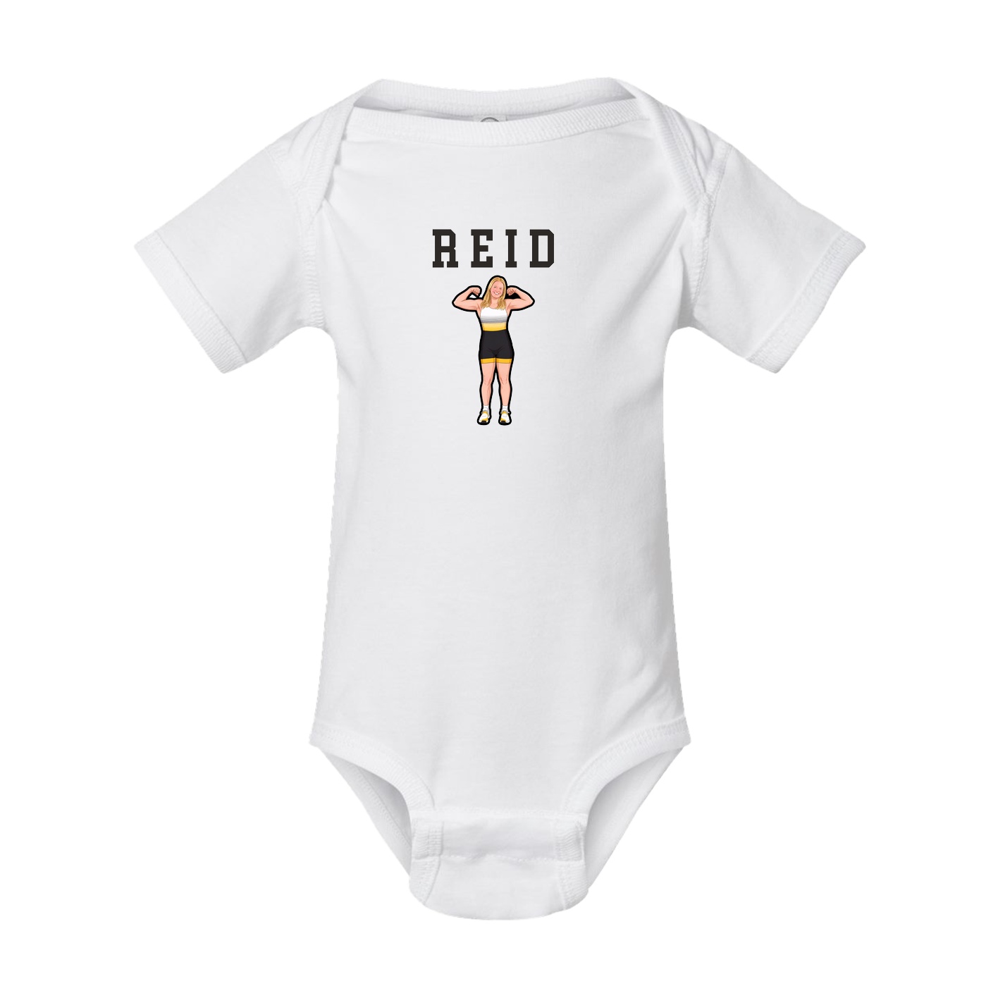 Baby Onesie — Shirsey in White