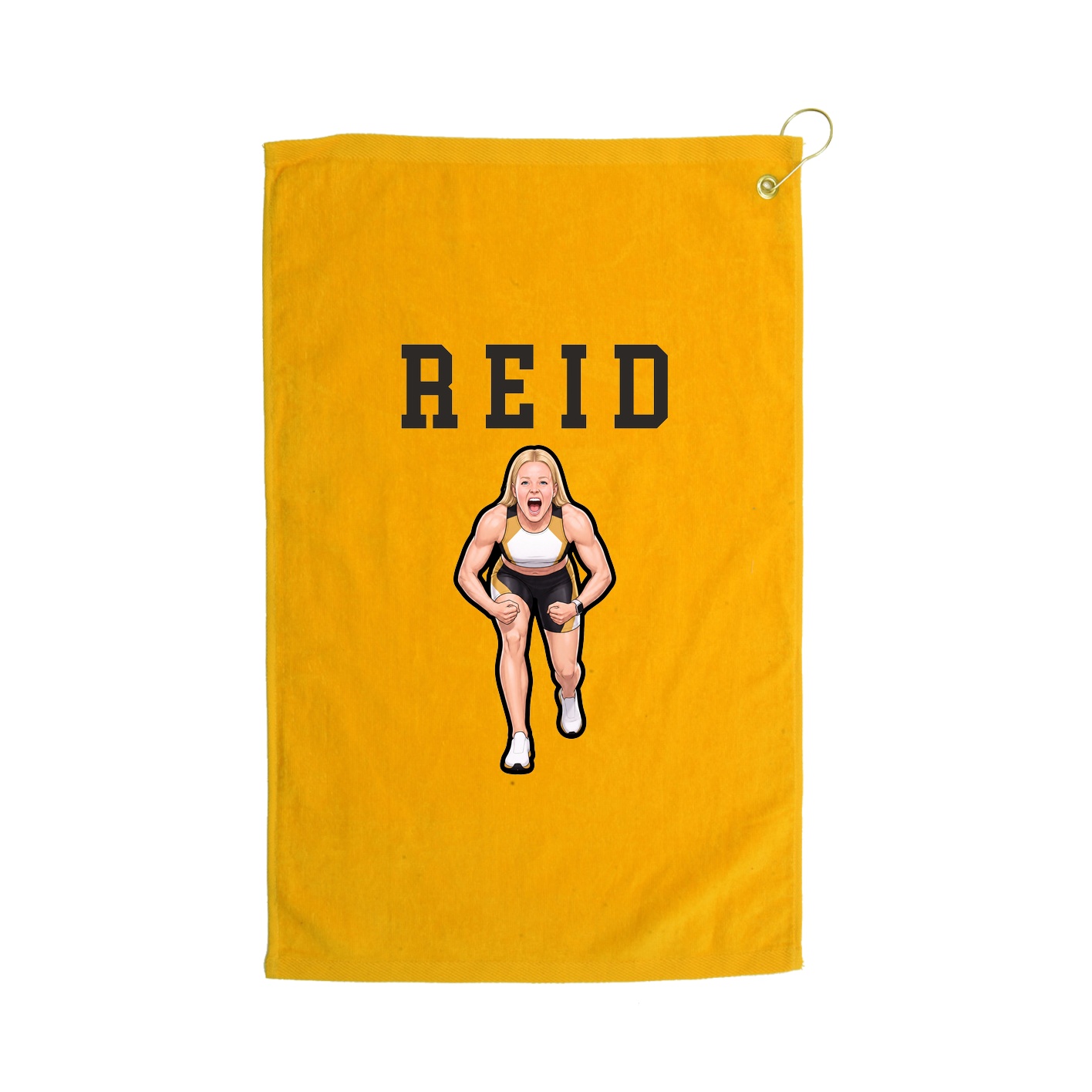 Golf Towel — Shirsey in Gold