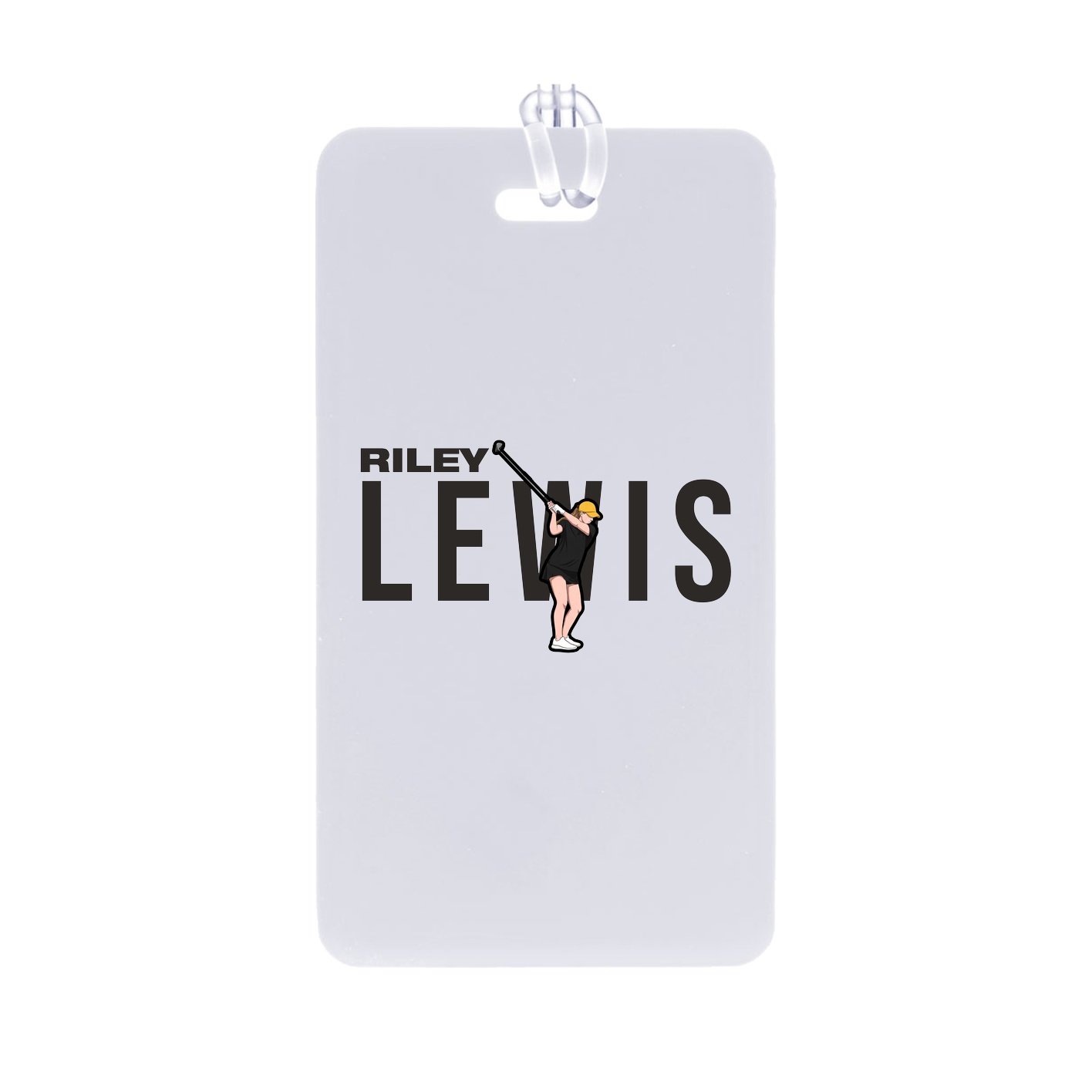 Bag Tag — Player Name in Classic