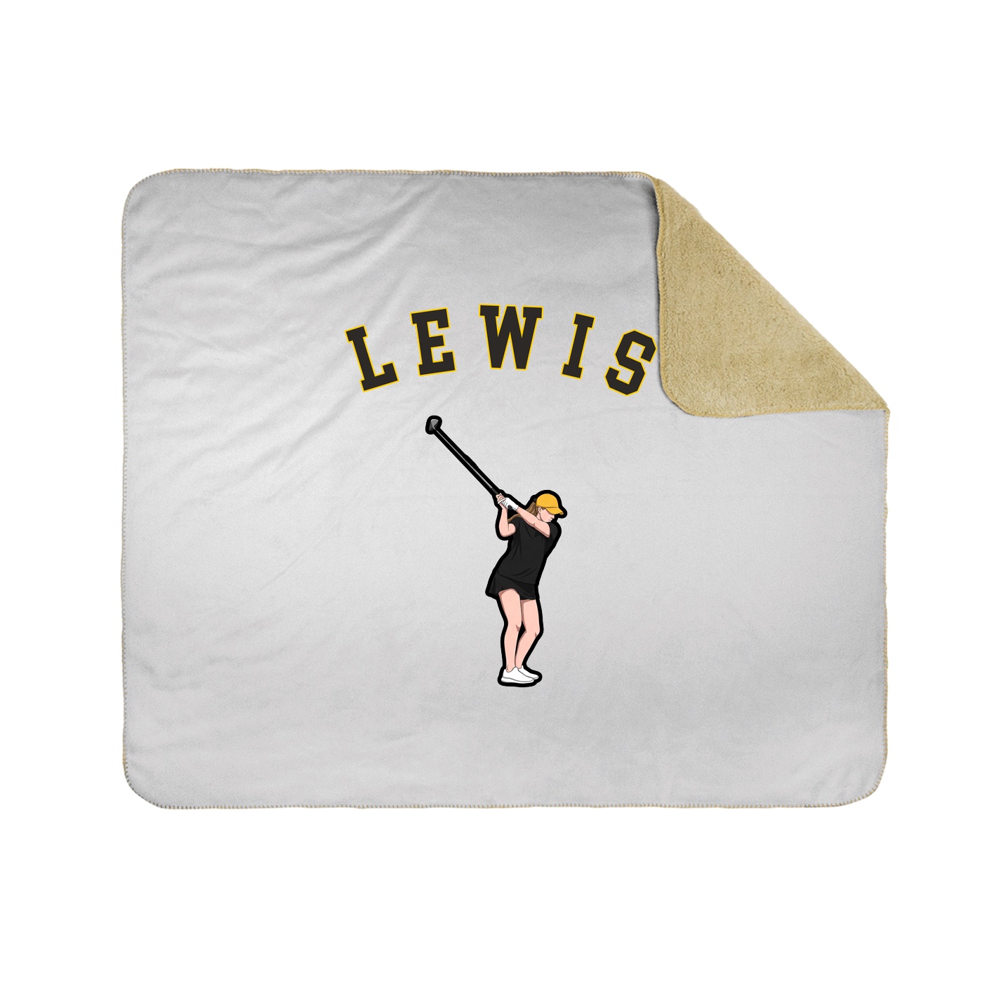 Throw Blanket — Shirsey Arch in White