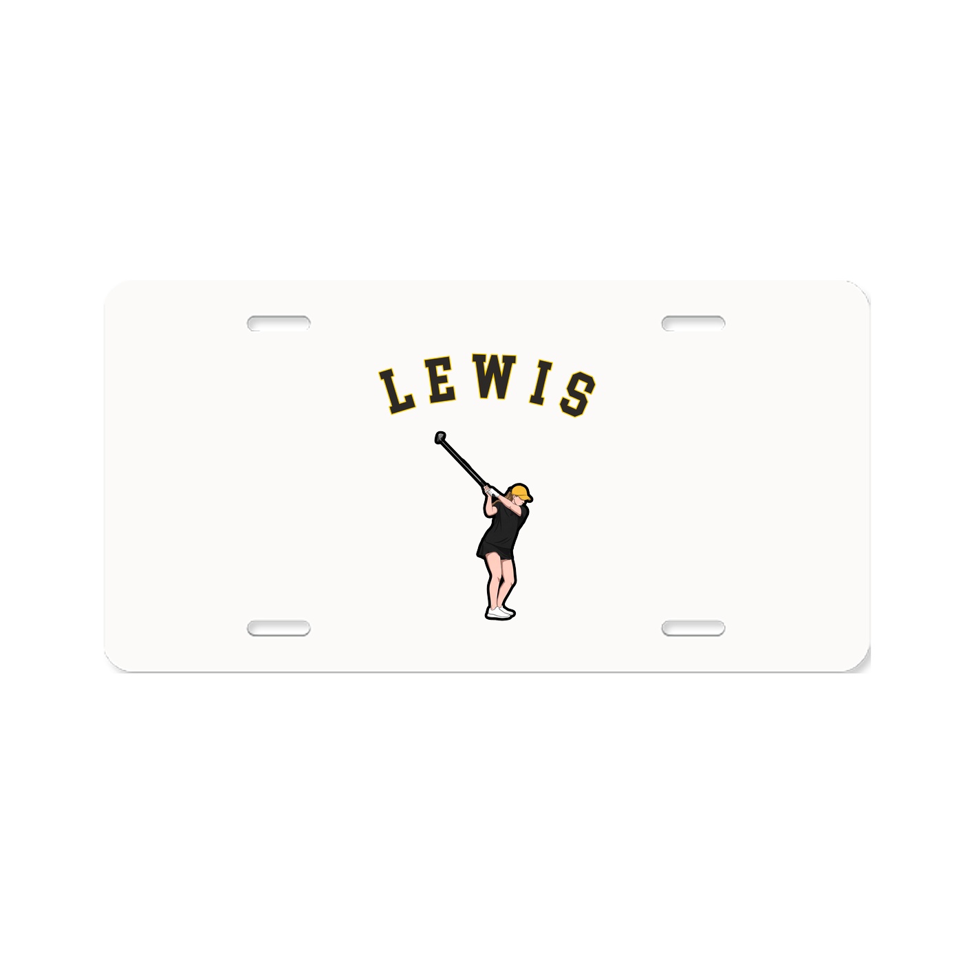 License Plate — Shirsey Arch in Classic