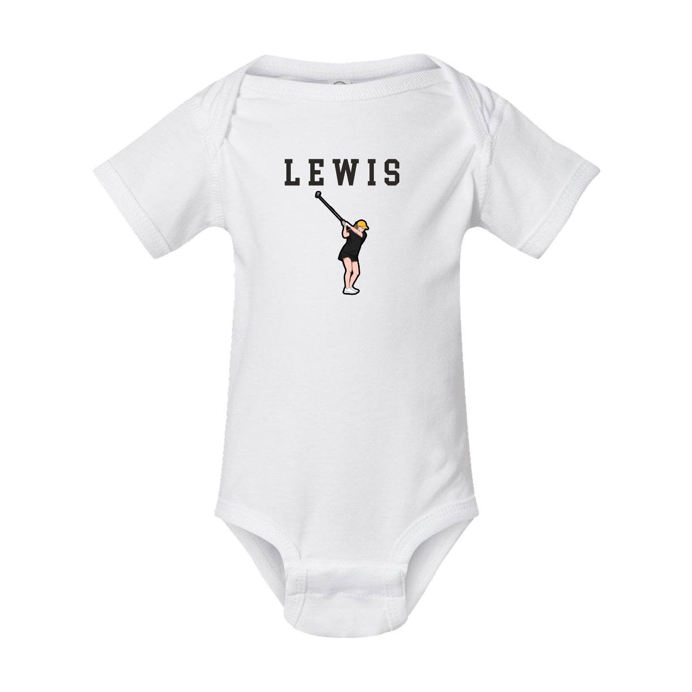 Baby Onesie — Shirsey in White