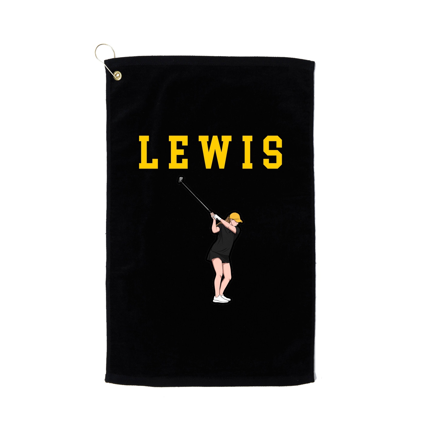 Golf Towel — Shirsey in Black