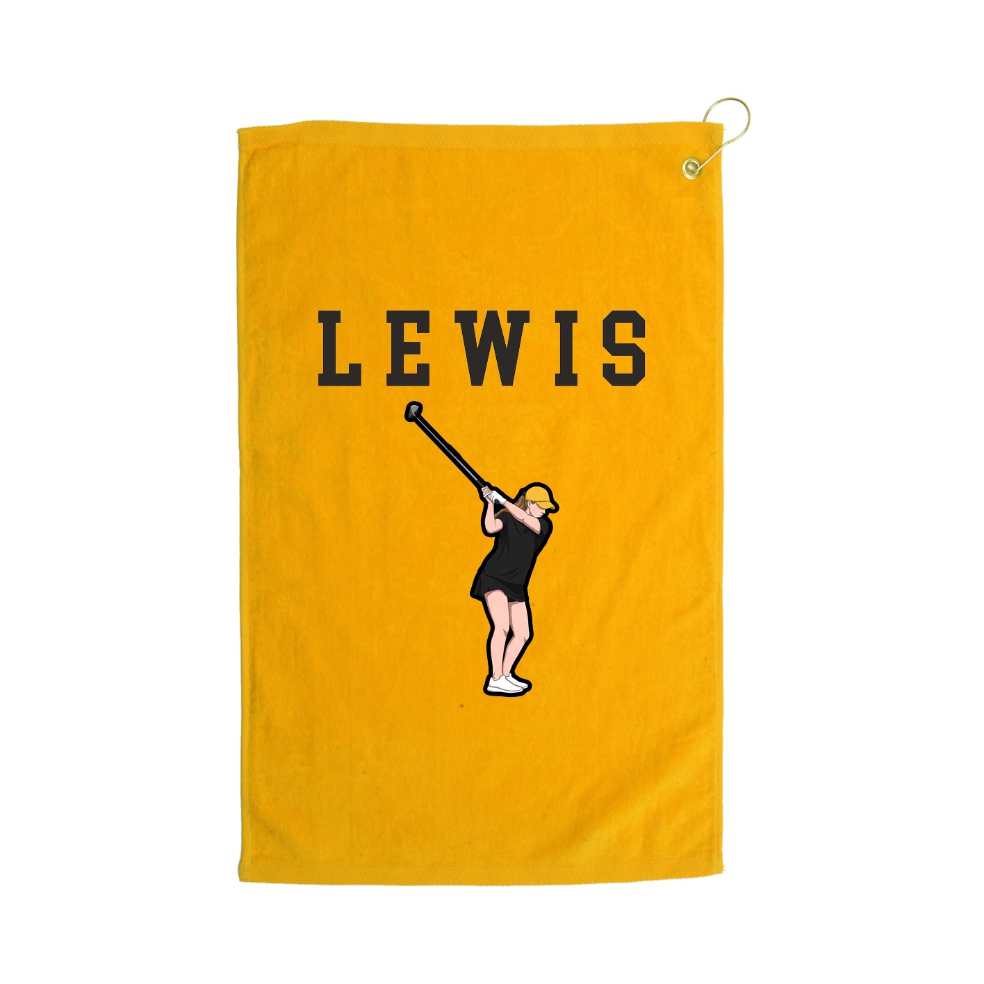 Golf Towel — Shirsey in Gold