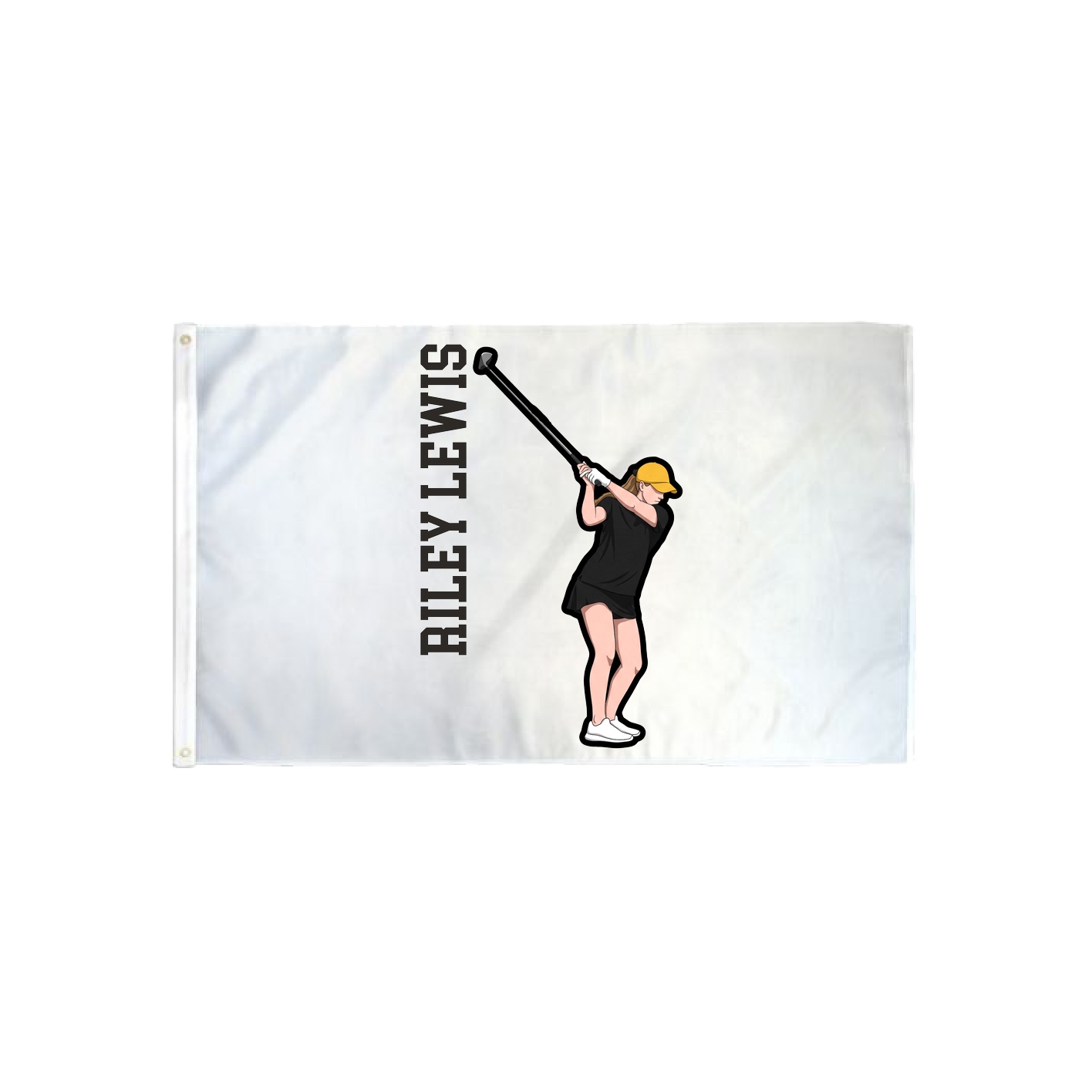 3x5 Flag — Name Vertical in Classic