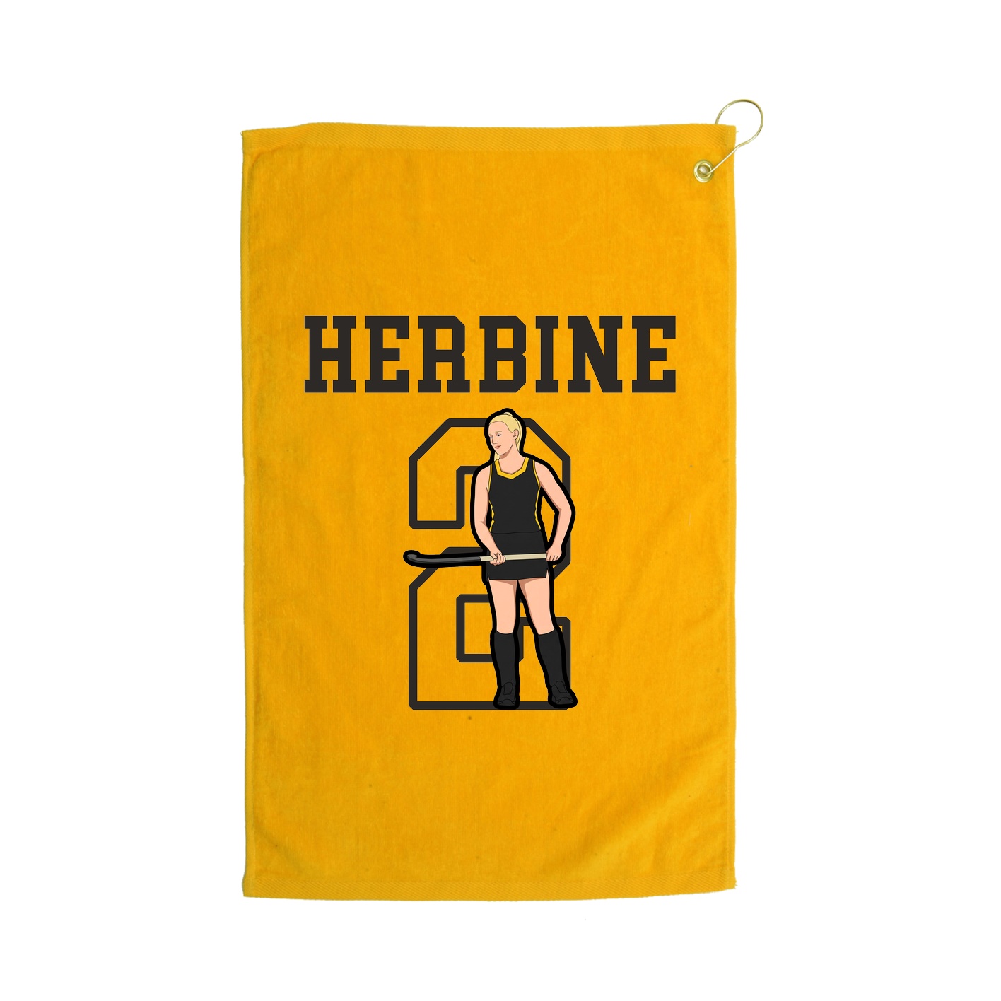 Golf Towel — Shirsey in Gold