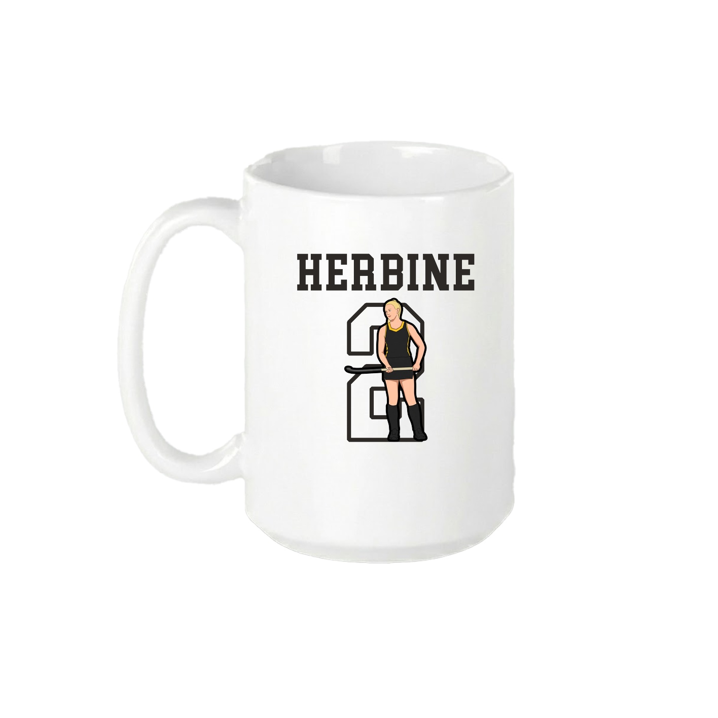15oz Coffee Mug — Shirsey in White