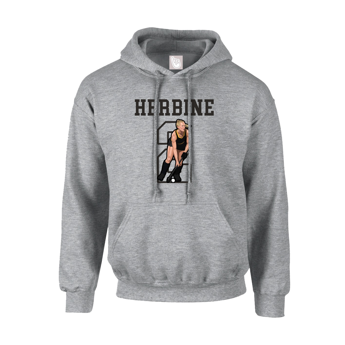 Hoodie — Shirsey in Grey