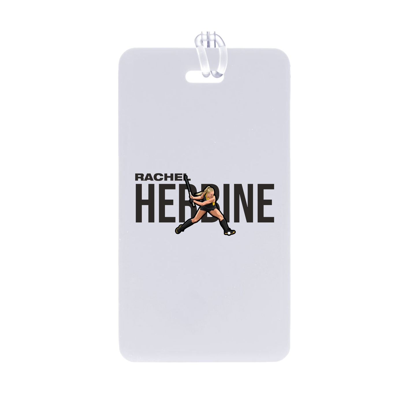 Bag Tag — Player Name in Classic