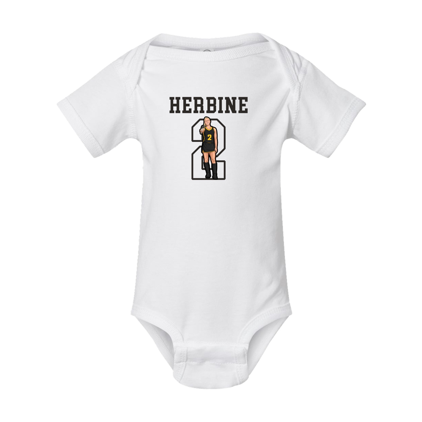Baby Onesie — Shirsey in White