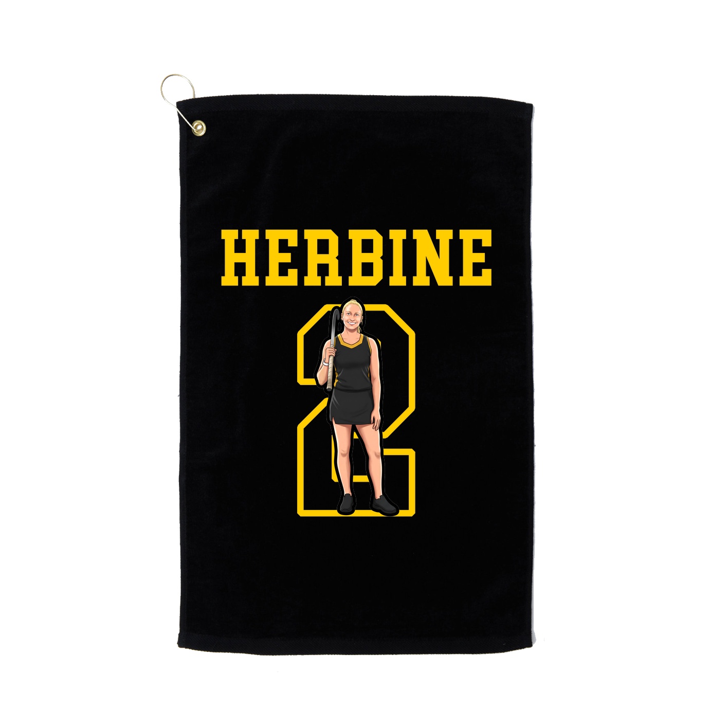 Golf Towel — Shirsey in Black
