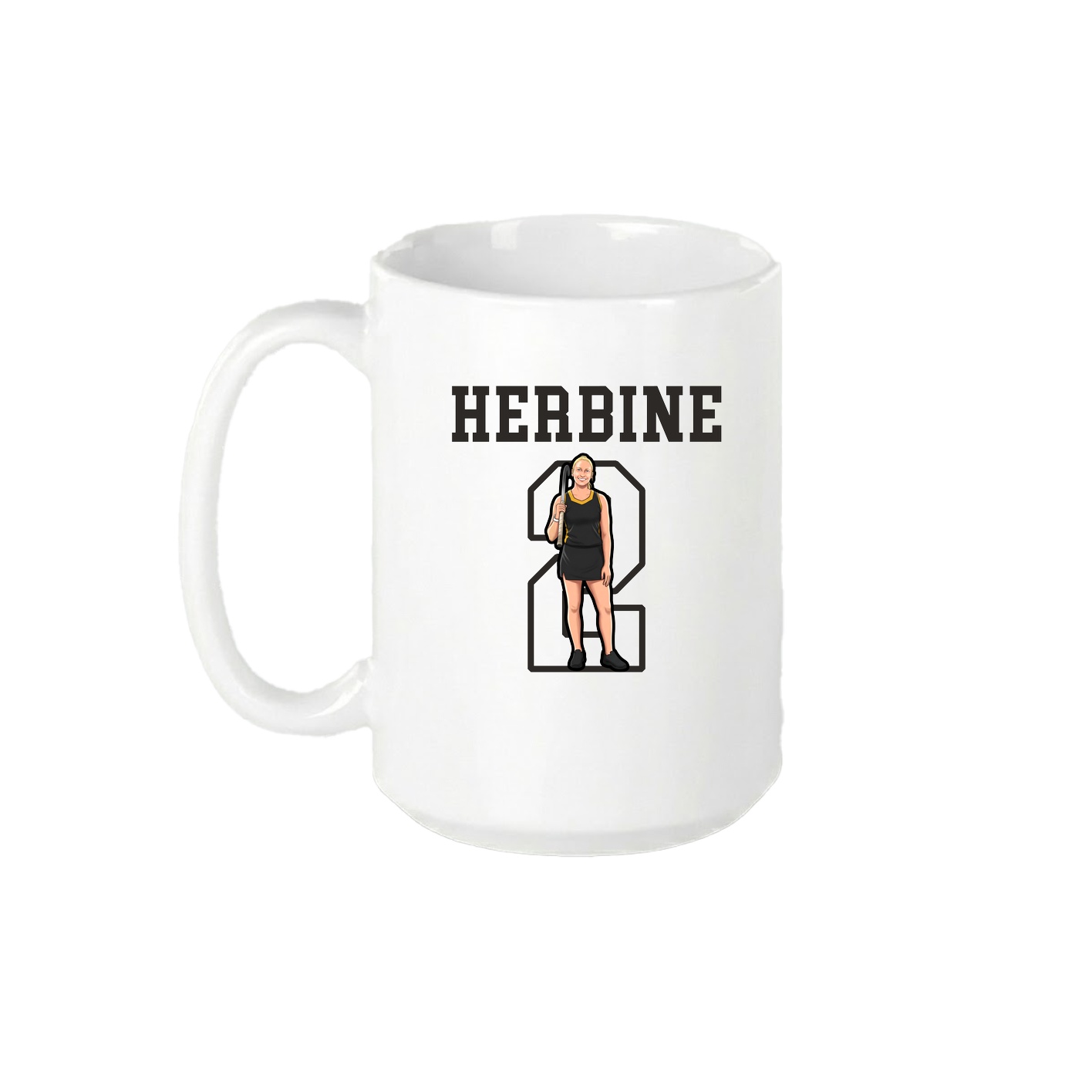 15oz Coffee Mug — Shirsey in White